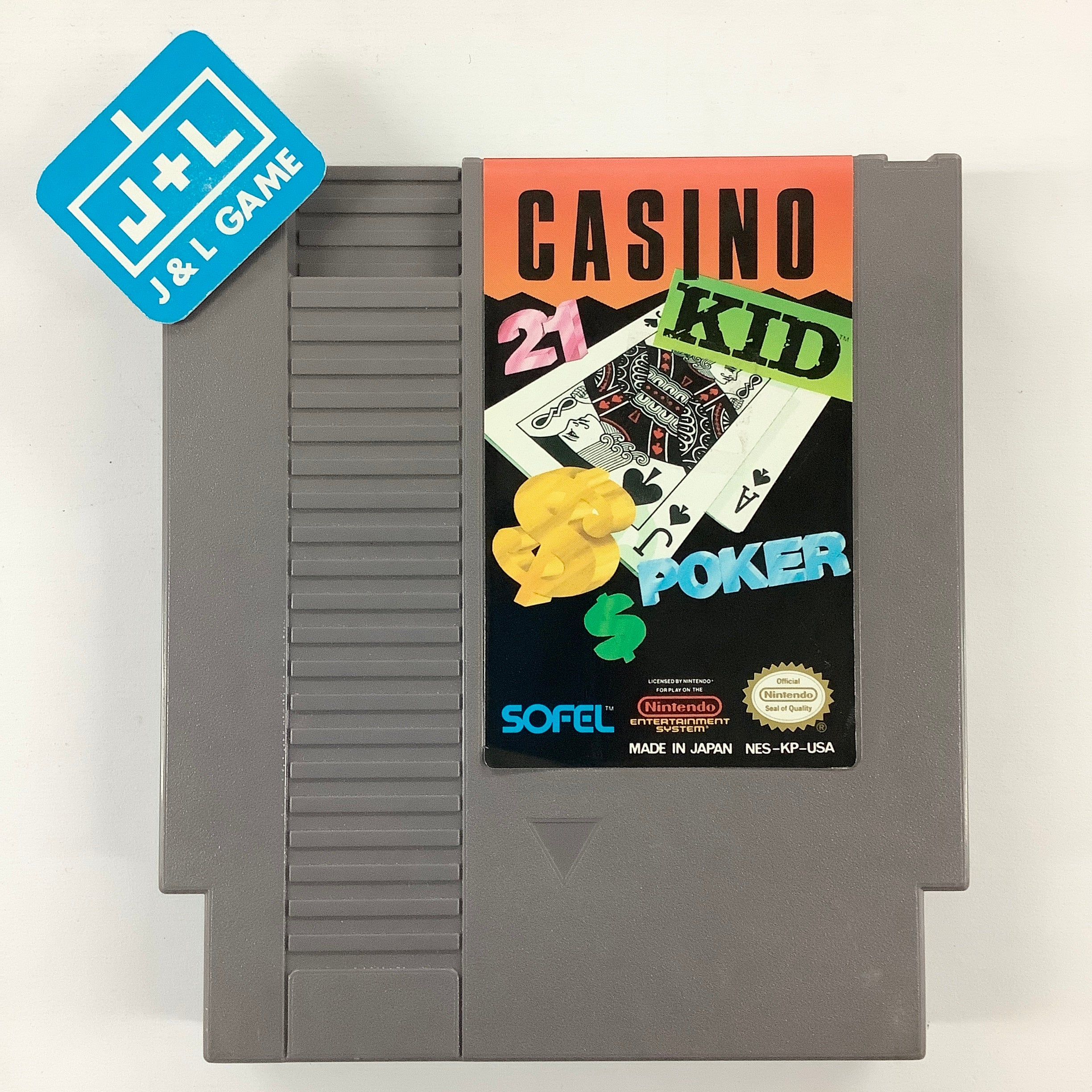 Casino Kid - (NES) Nintendo Entertainment System [Pre-Owned] Video Games Sofel   