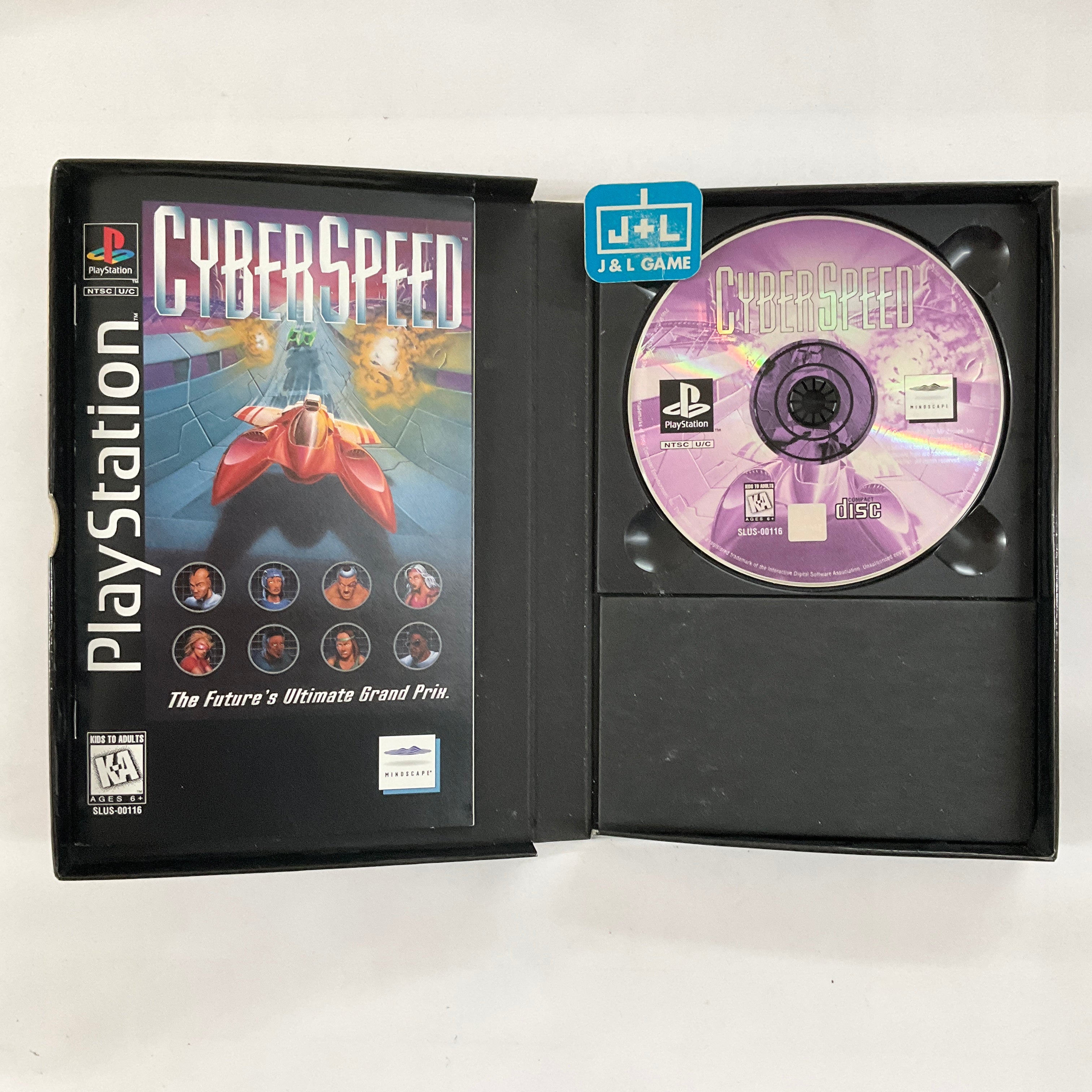 CyberSpeed (Long Box) - (PS1) PlayStation 1 [Pre-Owned] Video Games Mindscape   