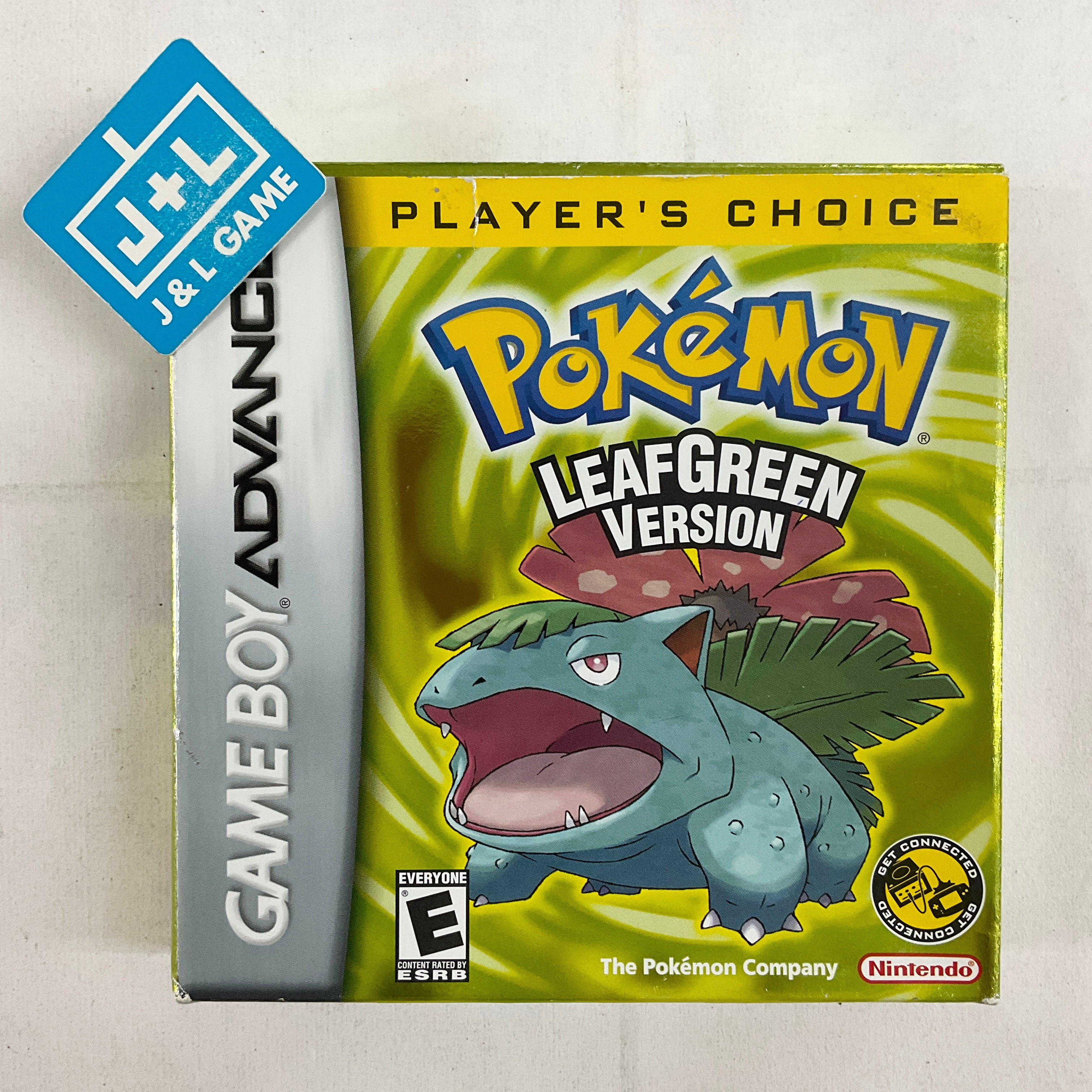 Pokemon LeafGreen Version (Player's Choice) - (GBA) Game Boy Advance [Pre-Owned] Video Games Nintendo   