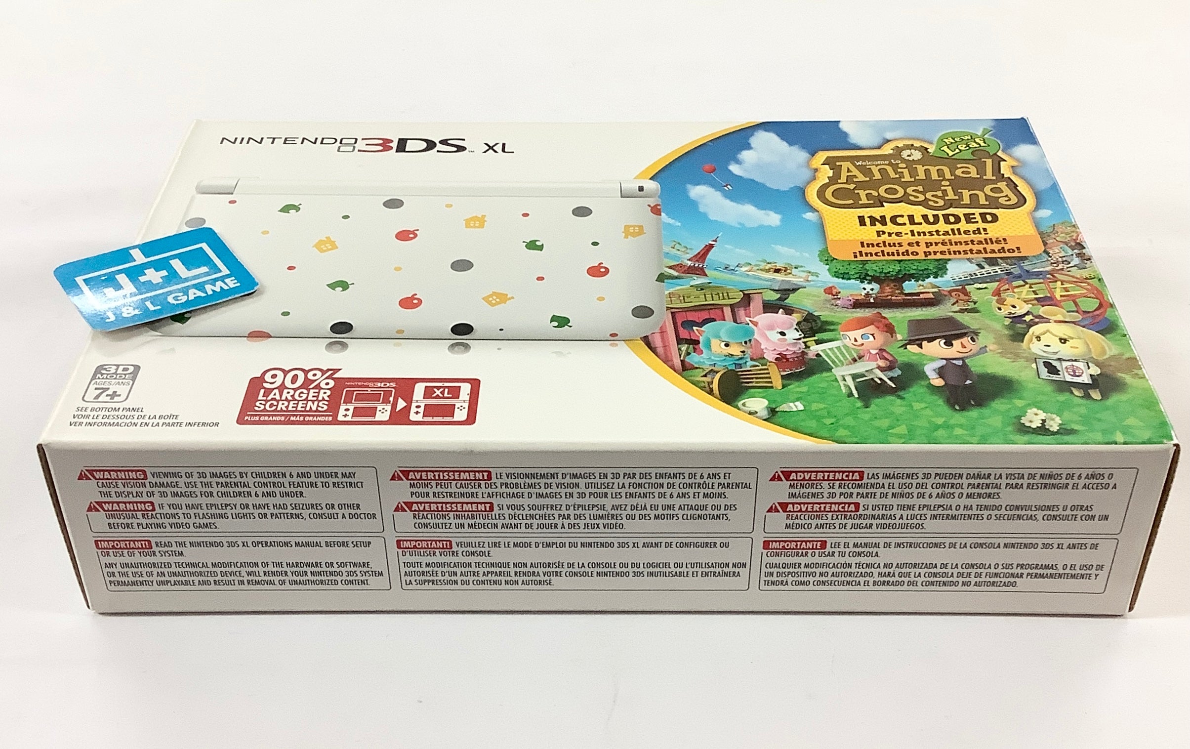 Nintendo 3DS XL Console with Animal Crossing Game Pre-Installed - Nintendo 3DS Consoles Nintendo   