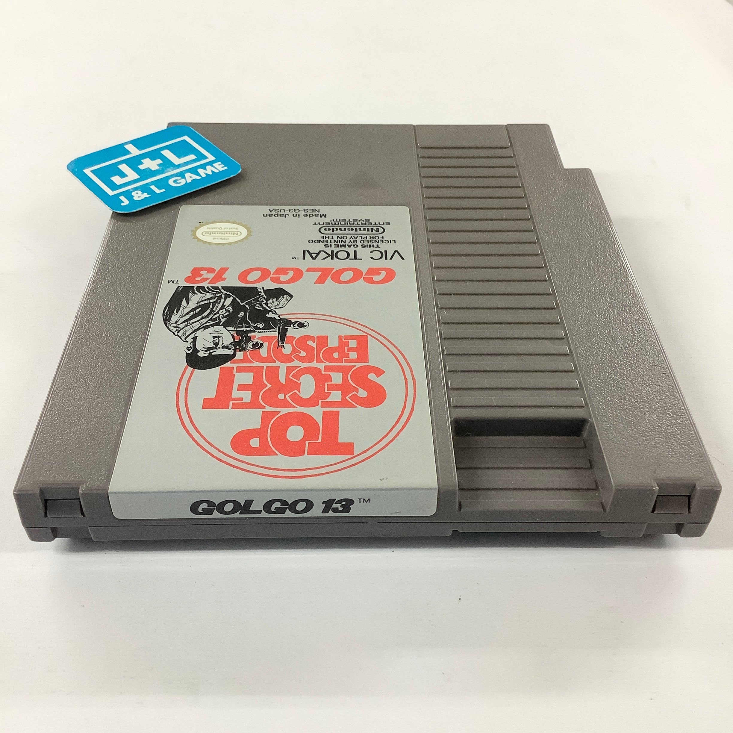 Golgo 13: Top Secret Episode - (NES) Nintendo Entertainment System [Pre-Owned] Video Games Vic Tokai   