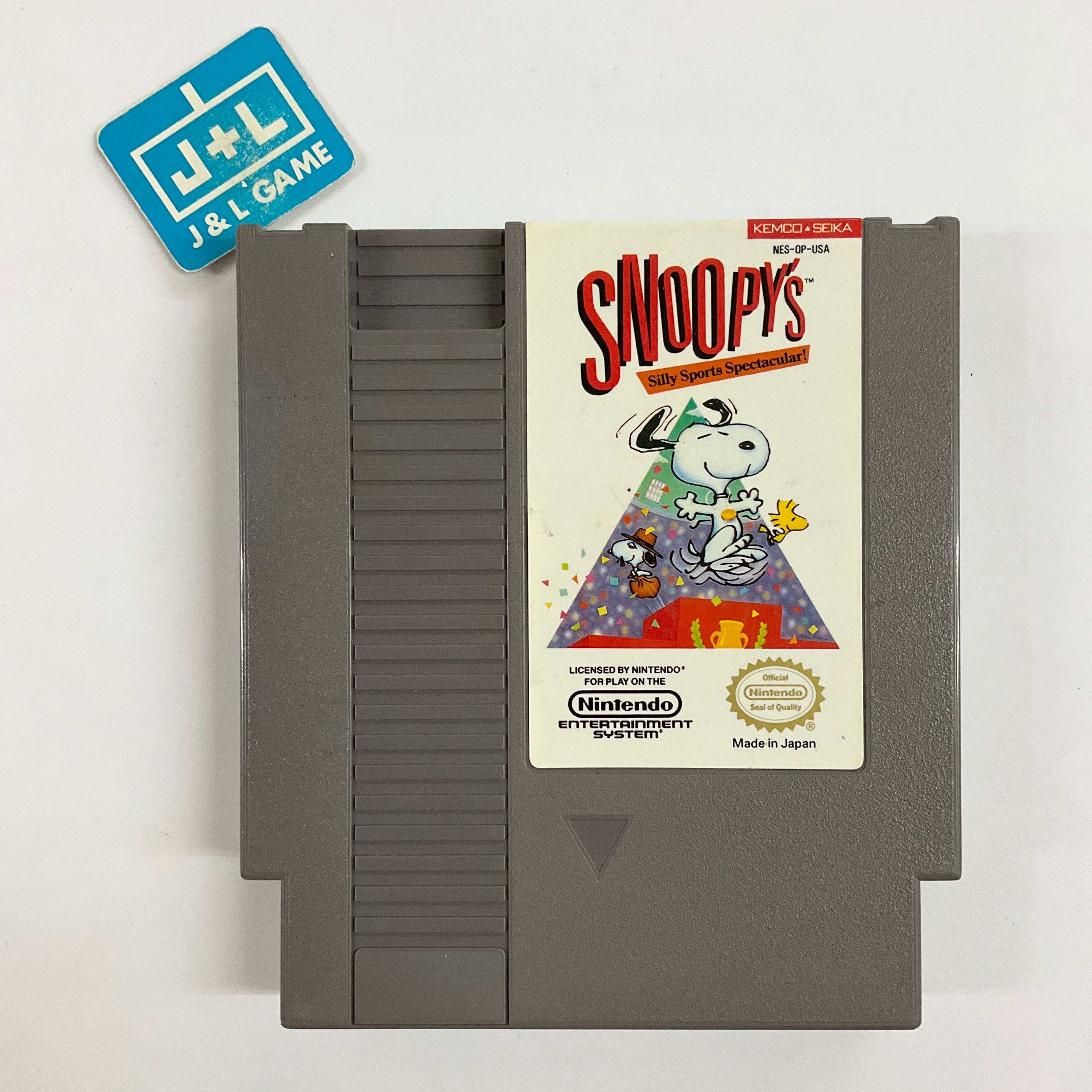 Snoopy's Silly Sports Spectacular - (NES) Nintendo Entertainment System [Pre-Owned] Video Games Kemco   