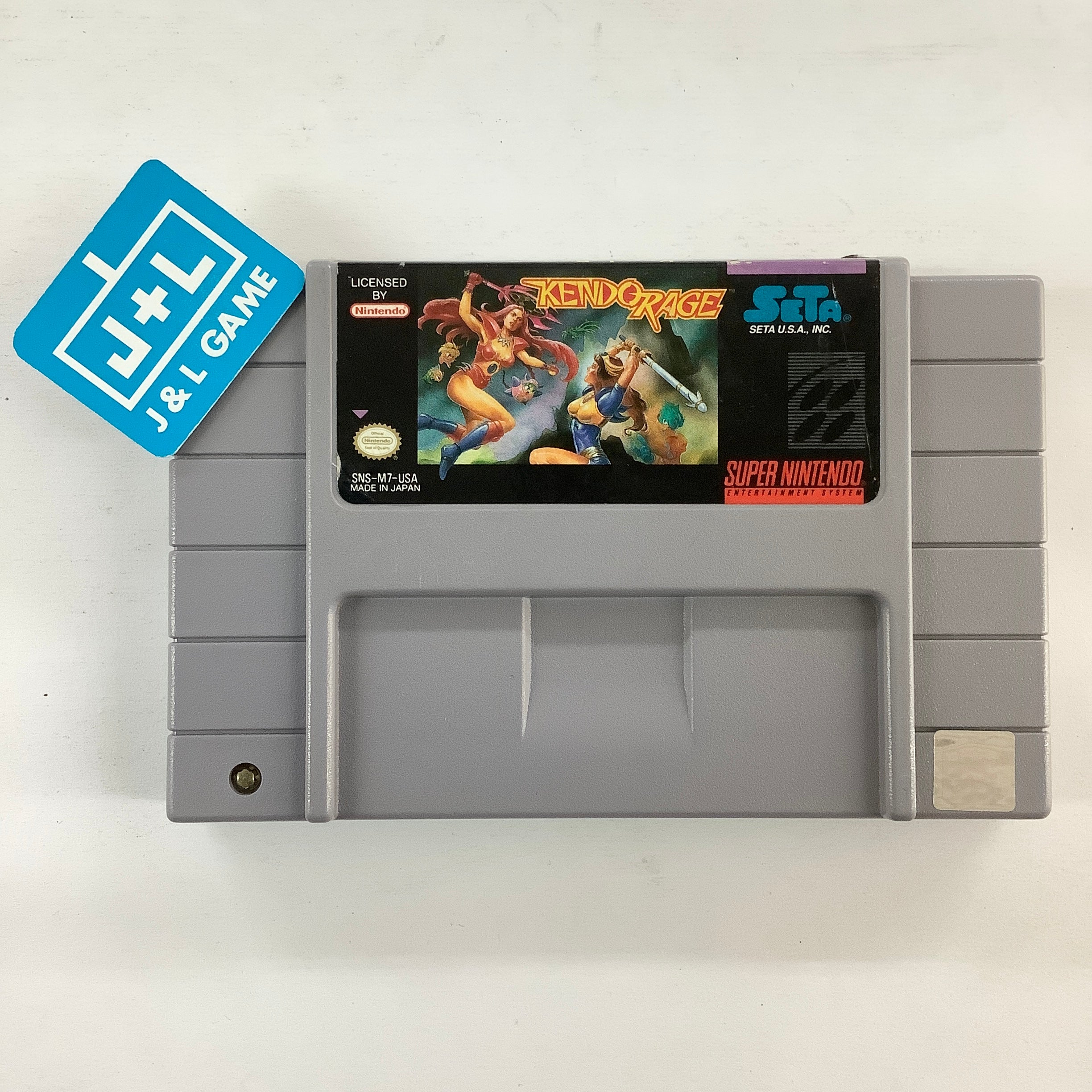 Kendo Rage - (SNES) Super Nintendo [Pre-Owned] Video Games Seta Corporation   