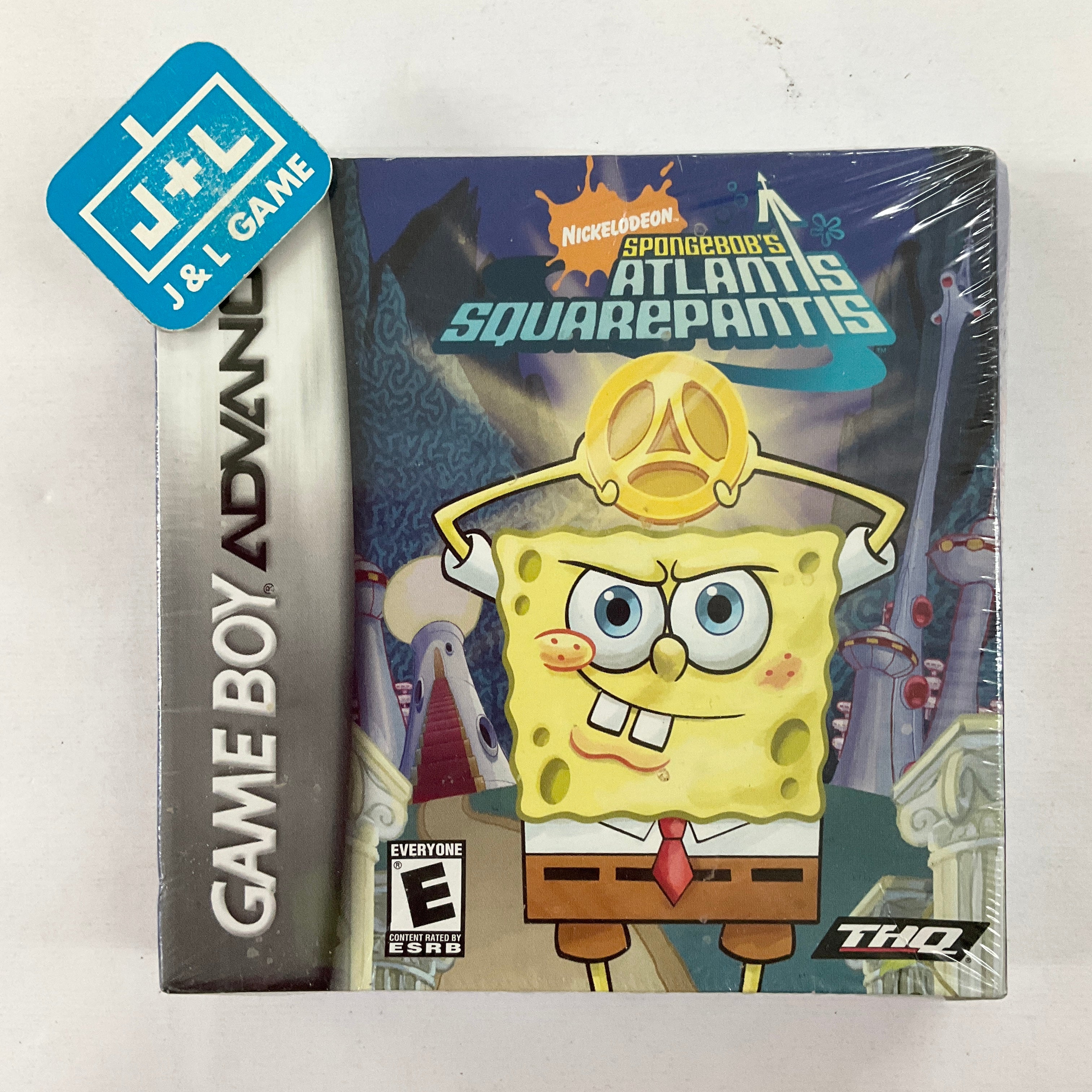 SpongeBob's Atlantis SquarePantis - (GBA) Game Boy Advance Video Games THQ   