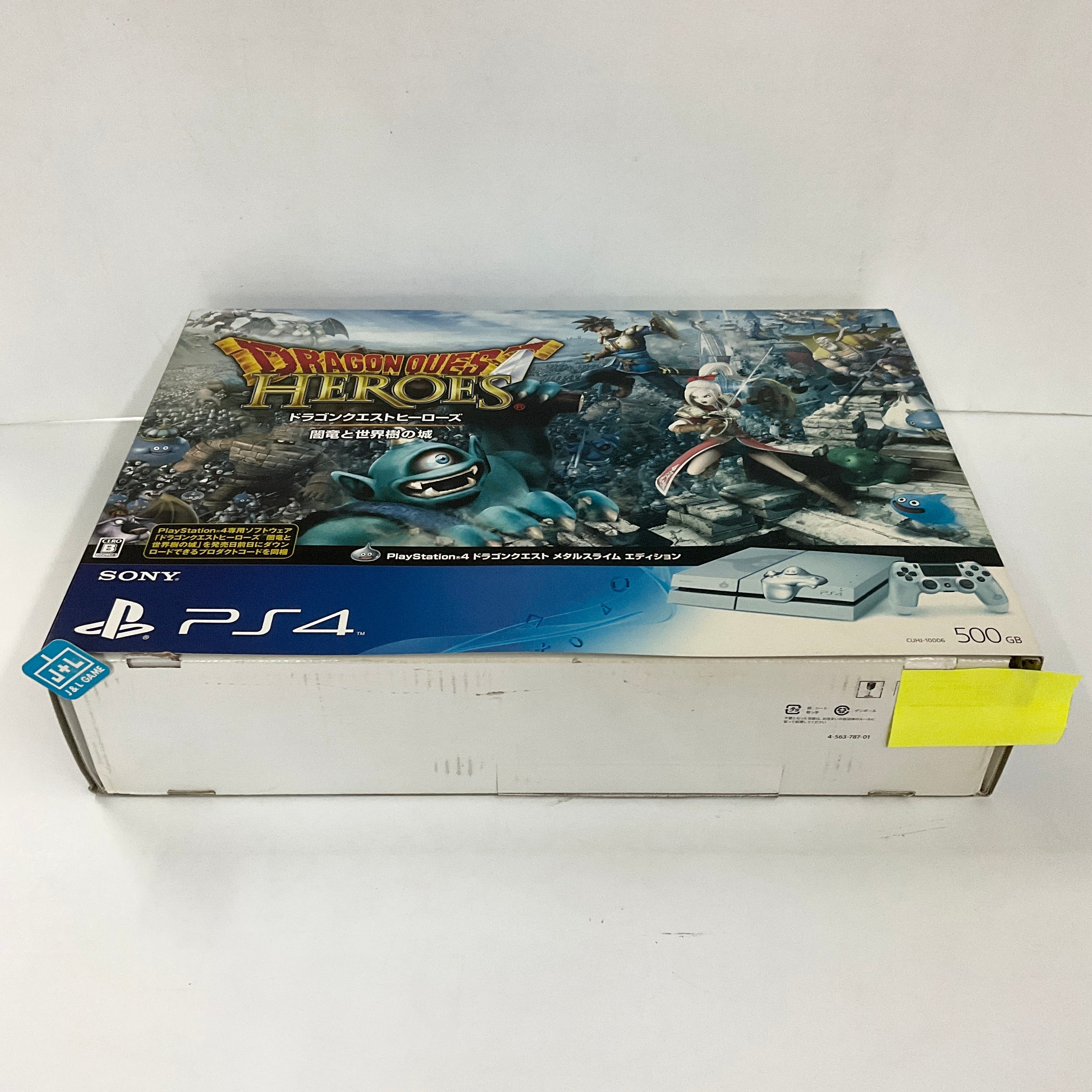 Sony PlayStation 4 Console (500GB) (Dragon Quest Heroes Metal Slime Edition) - (PS4) PlayStation 4 (Japanese Import) Consoles Sony   