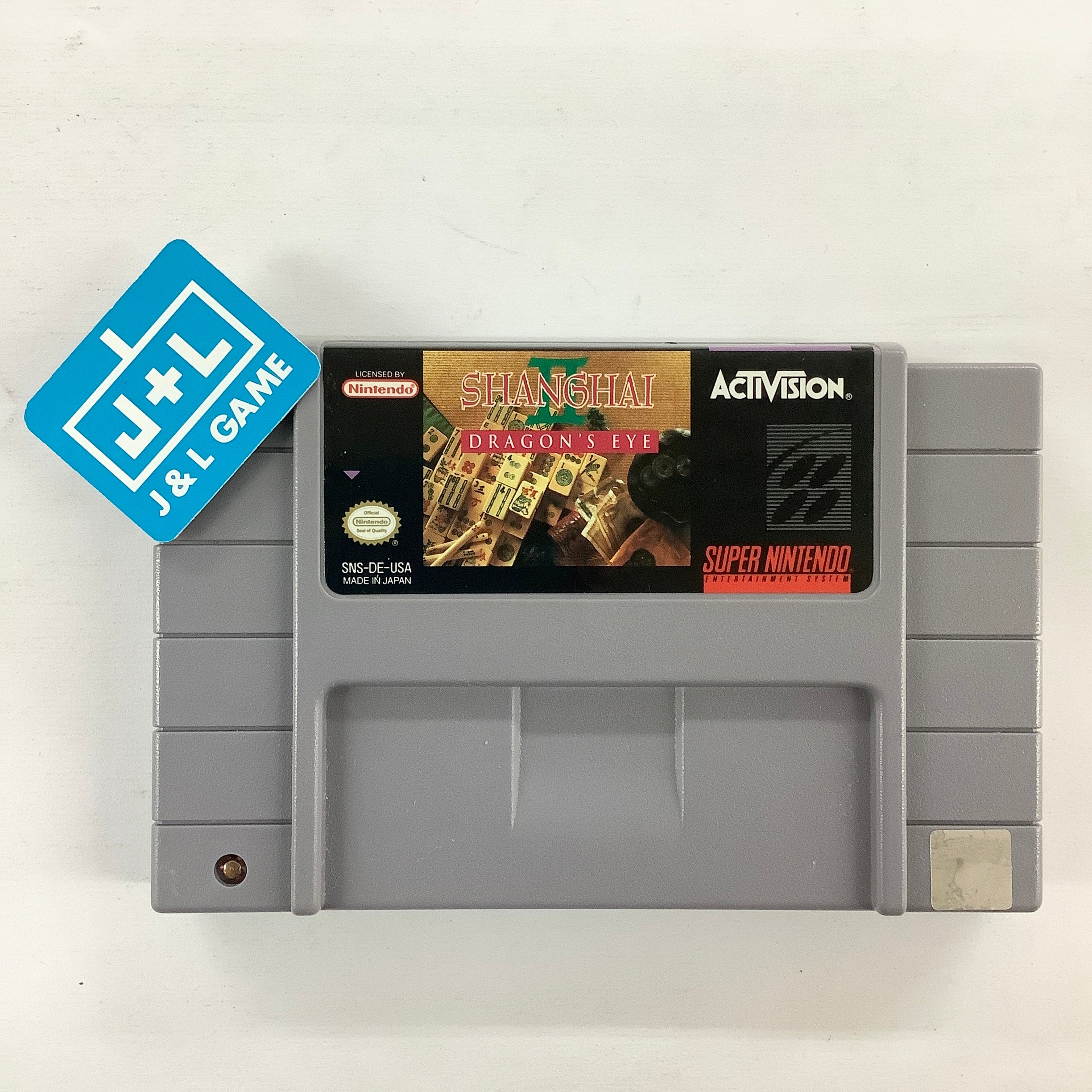 Shanghai II: Dragon's Eye - (SNES) Super Nintendo [Pre-Owned] Video Games Activision   