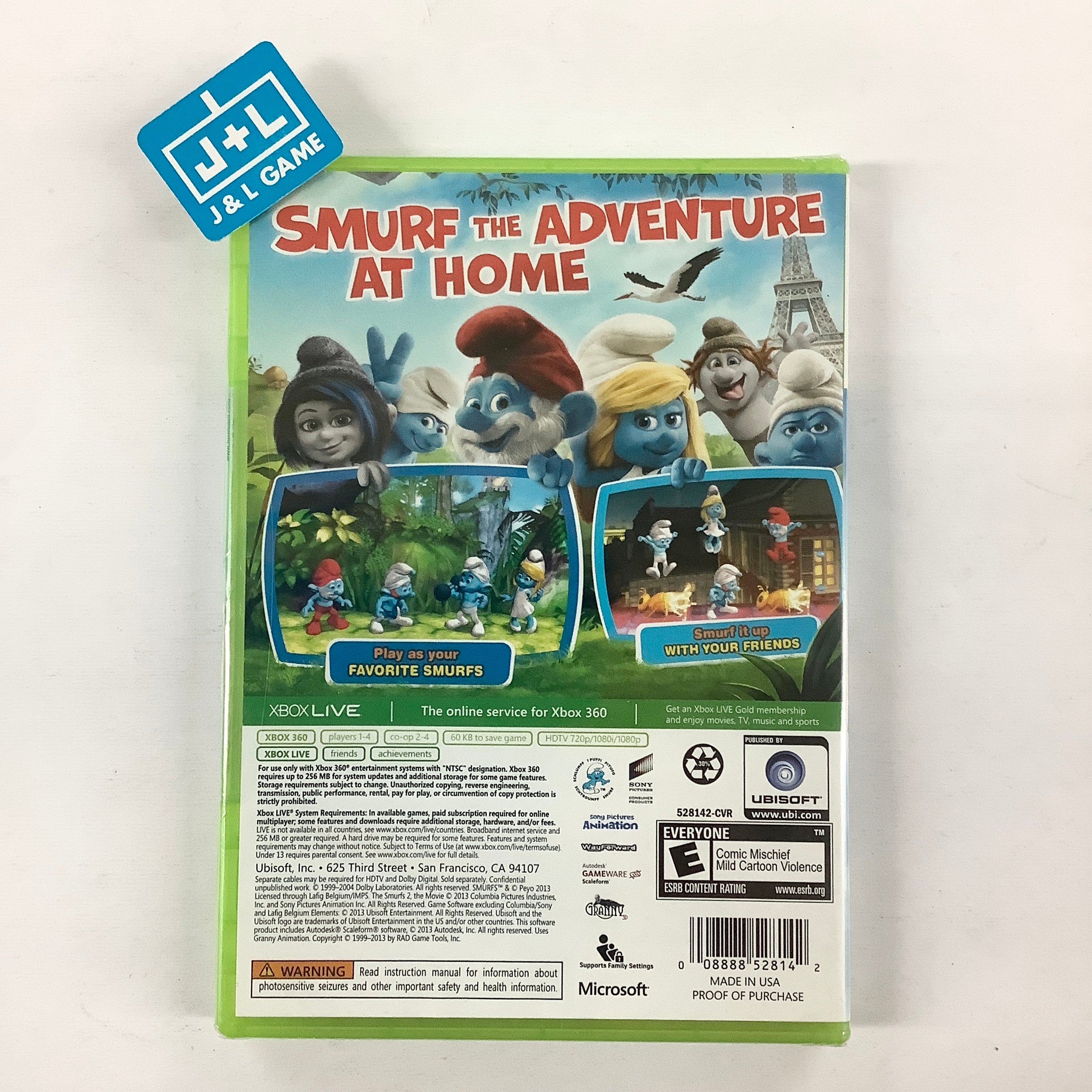 The Smurfs 2 - Xbox 360 Video Games Ubisoft   