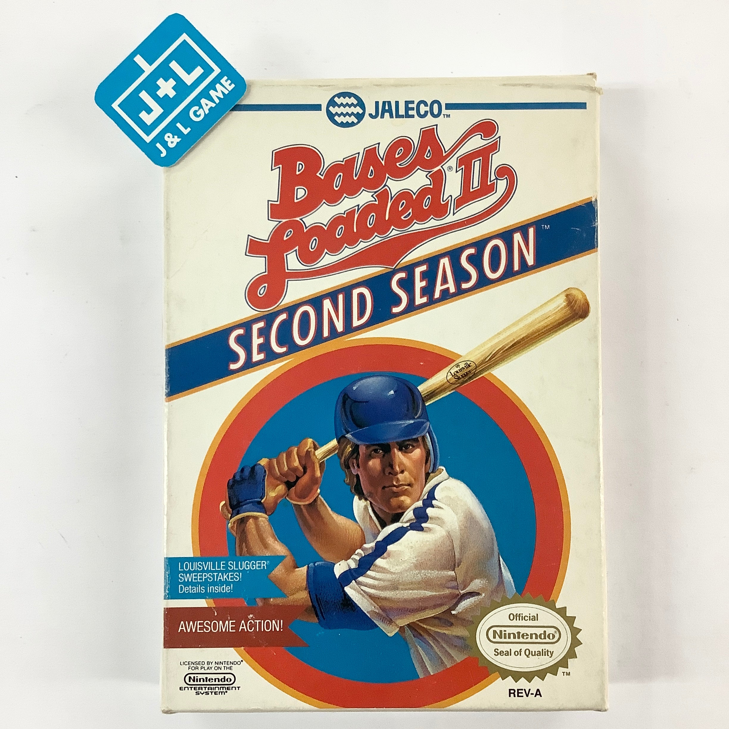 Bases Loaded II: Second Season - (NES) Nintendo Entertainment System [Pre-Owned] Video Games Jaleco Entertainment   