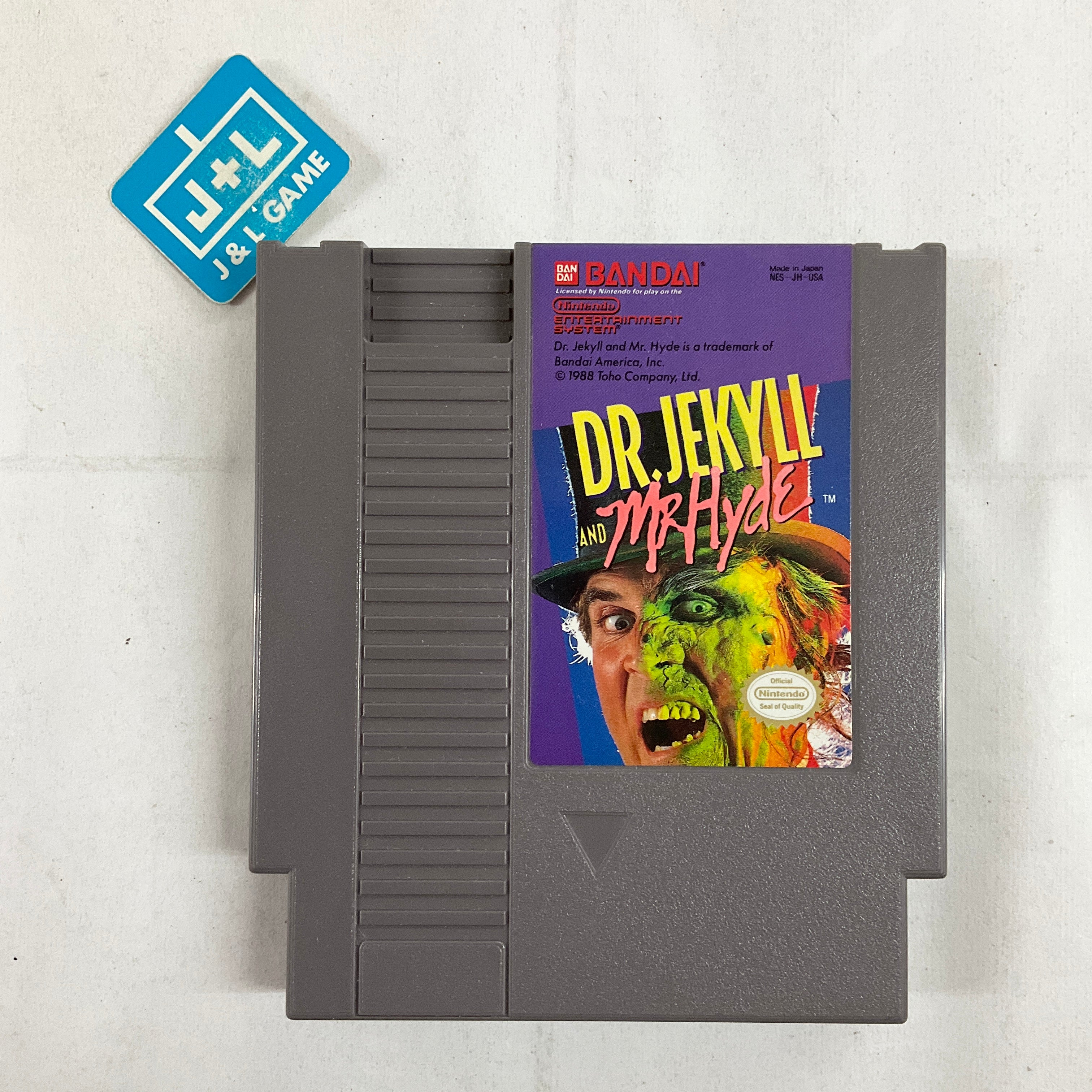 Dr. Jekyll & Mr. Hyde - (NES) Nintendo Entertainment System [Pre-Owned] Video Games Bandai   