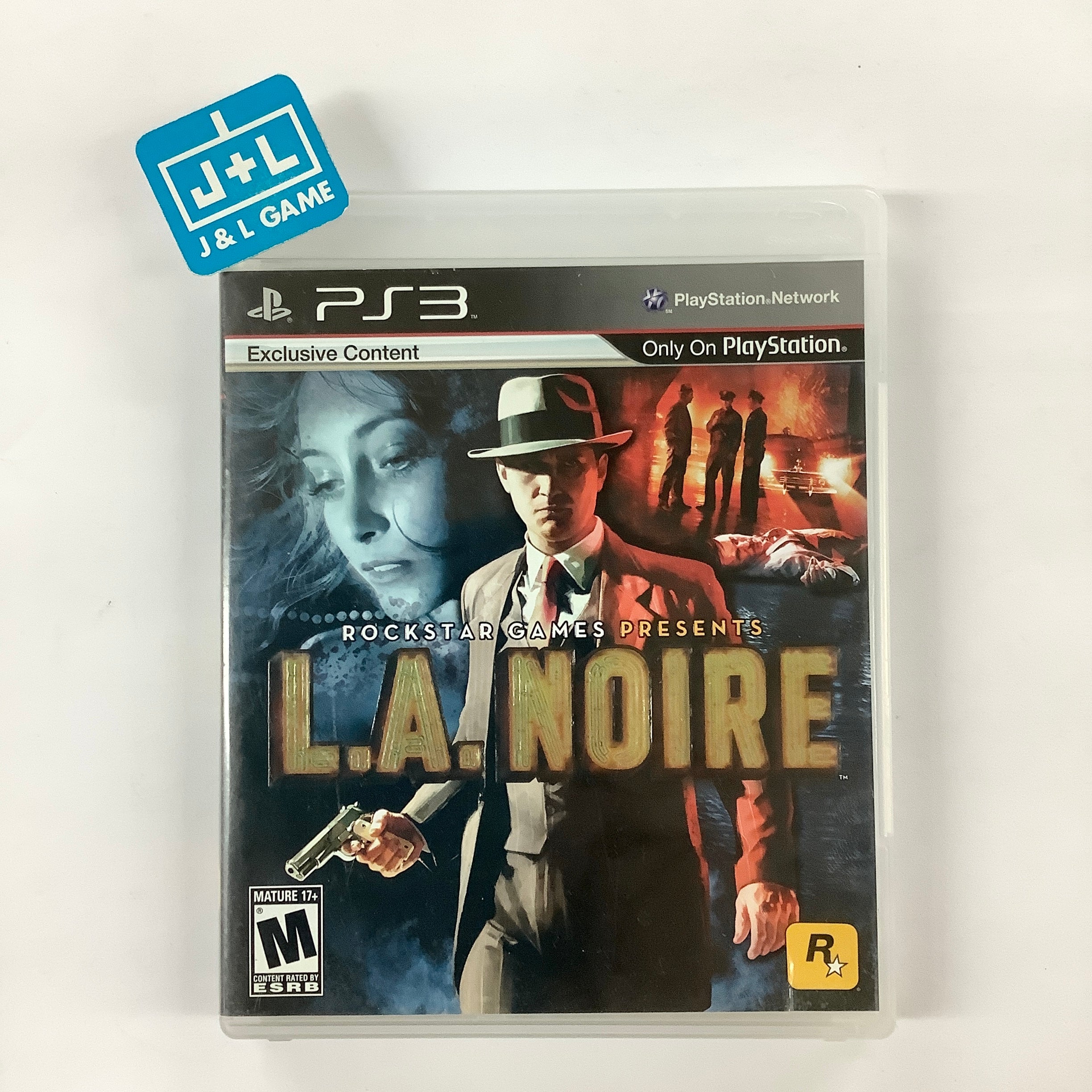 L.A. Noire - (PS3) PlayStation 3 [Pre-Owned] Video Games Rockstar Games   