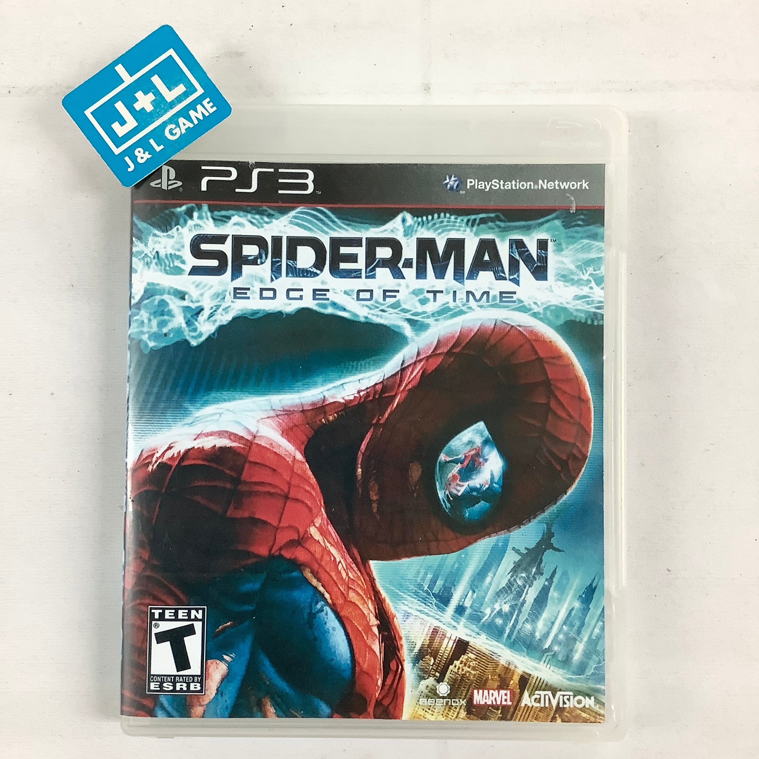 Spider-Man: Edge of Time - (PS3) PlayStation 3 [Pre-Owned] Video Games Activision   