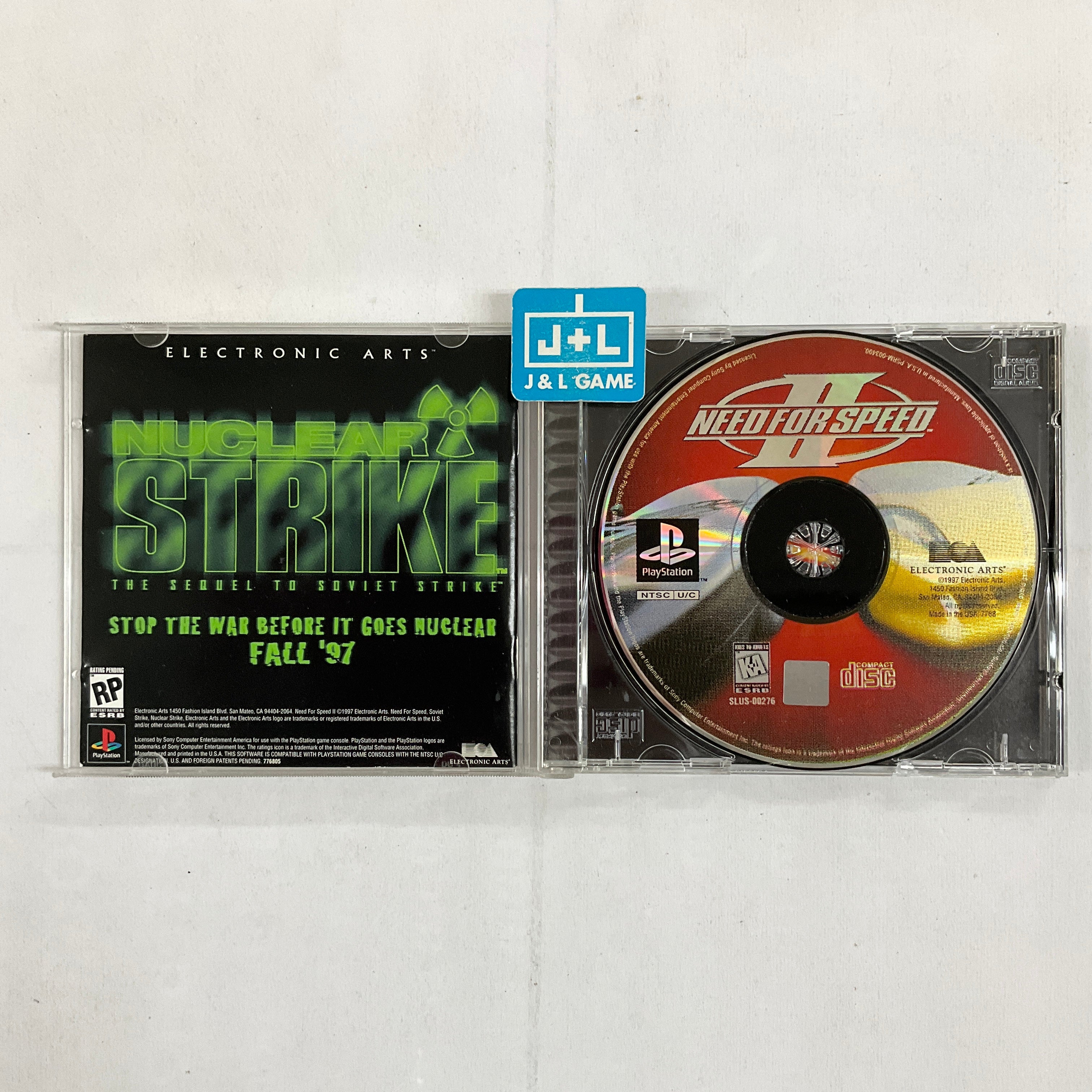 Need for Speed II - (PS1) PlayStation 1 [Pre-Owned] Video Games Electronic Arts   