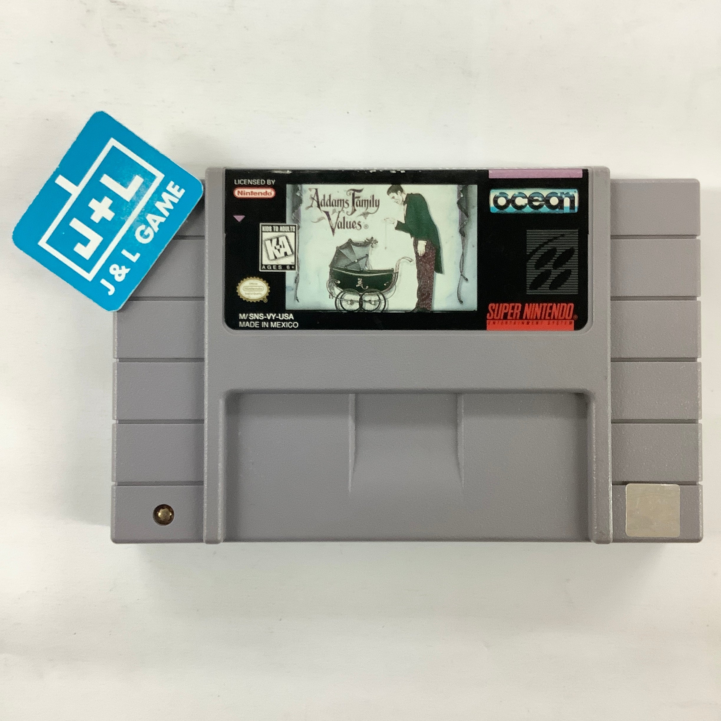 Addams Family Values - (SNES) Super Nintendo [Pre-Owned] Video Games Ocean   