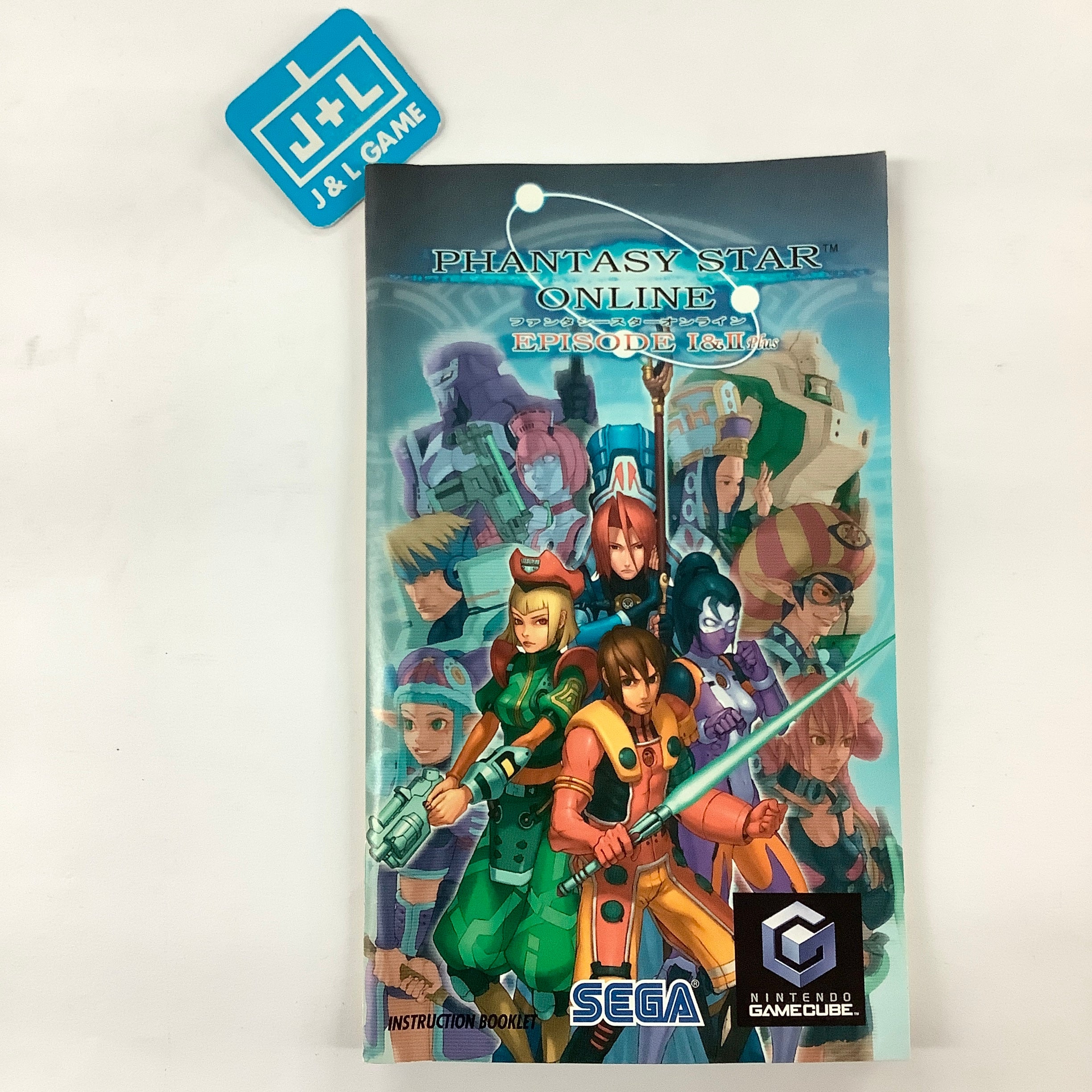 Phantasy Star Online Episode I & II Plus - (GC) GameCube [Pre-Owned] Video Games Sega   