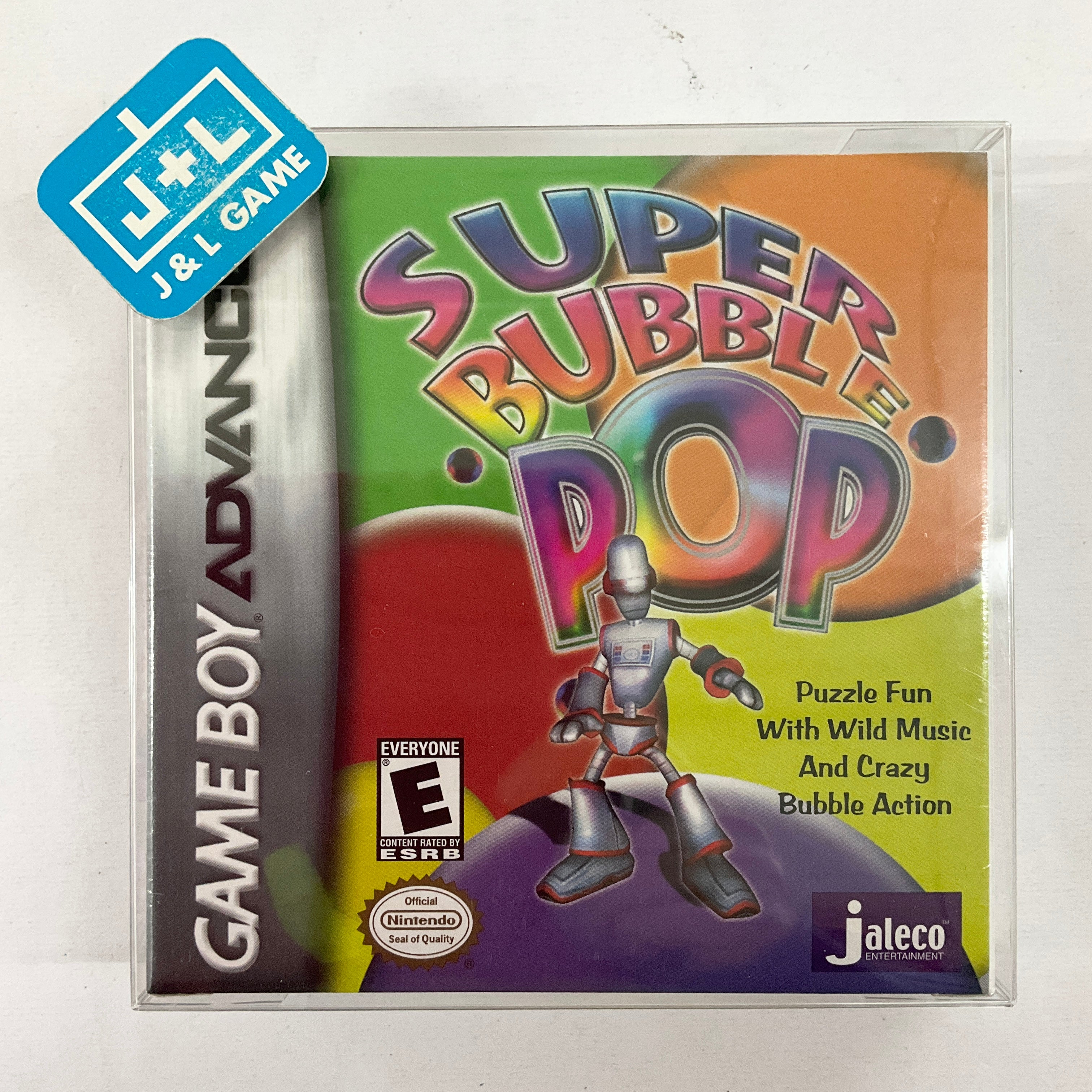 Super Bubble Pop - (GBA) Game Boy Advance Video Games Jaleco Entertainment   