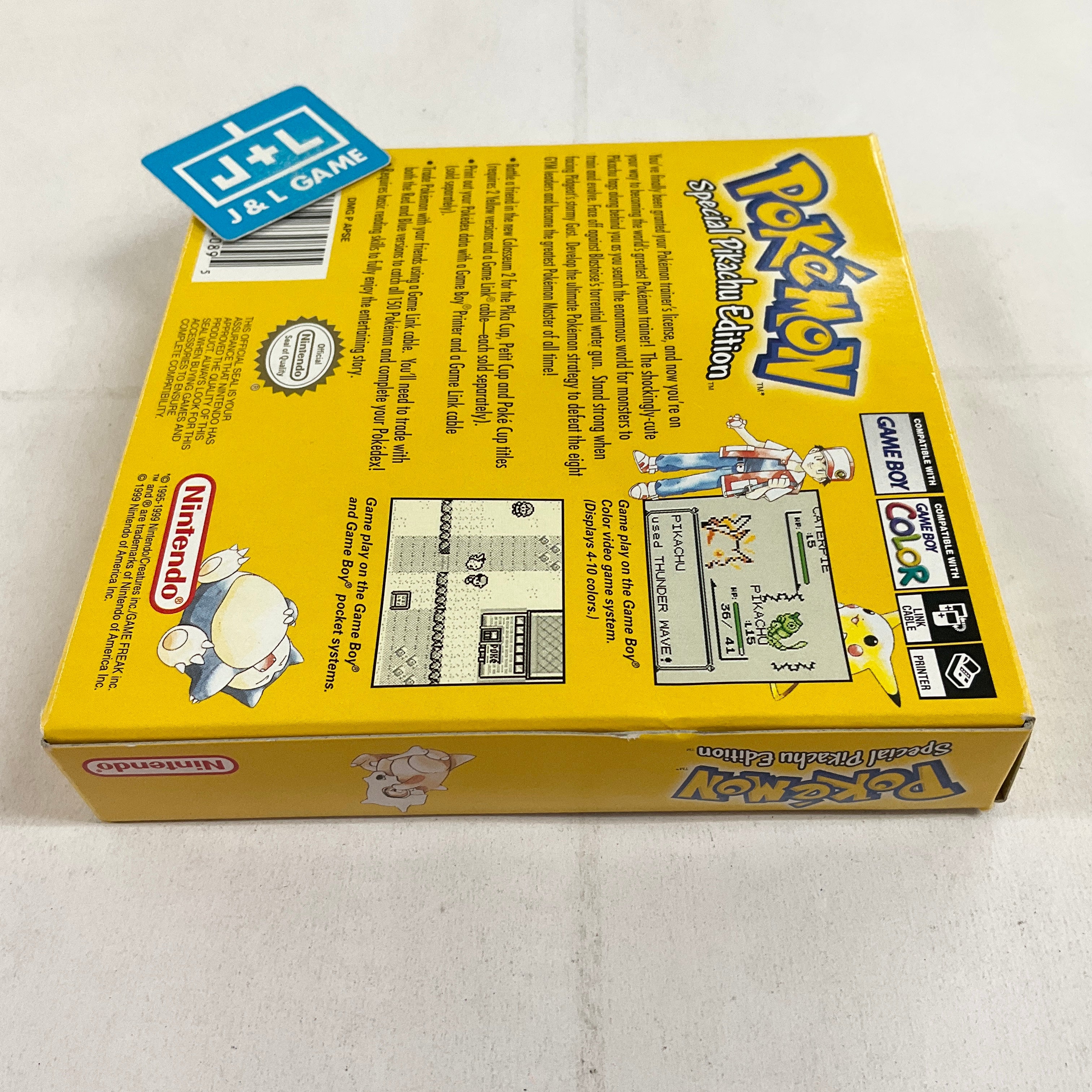 Pokemon Yellow Version: Special Pikachu Edition - (GB) Game Boy [Pre-Owned] Video Games Nintendo   