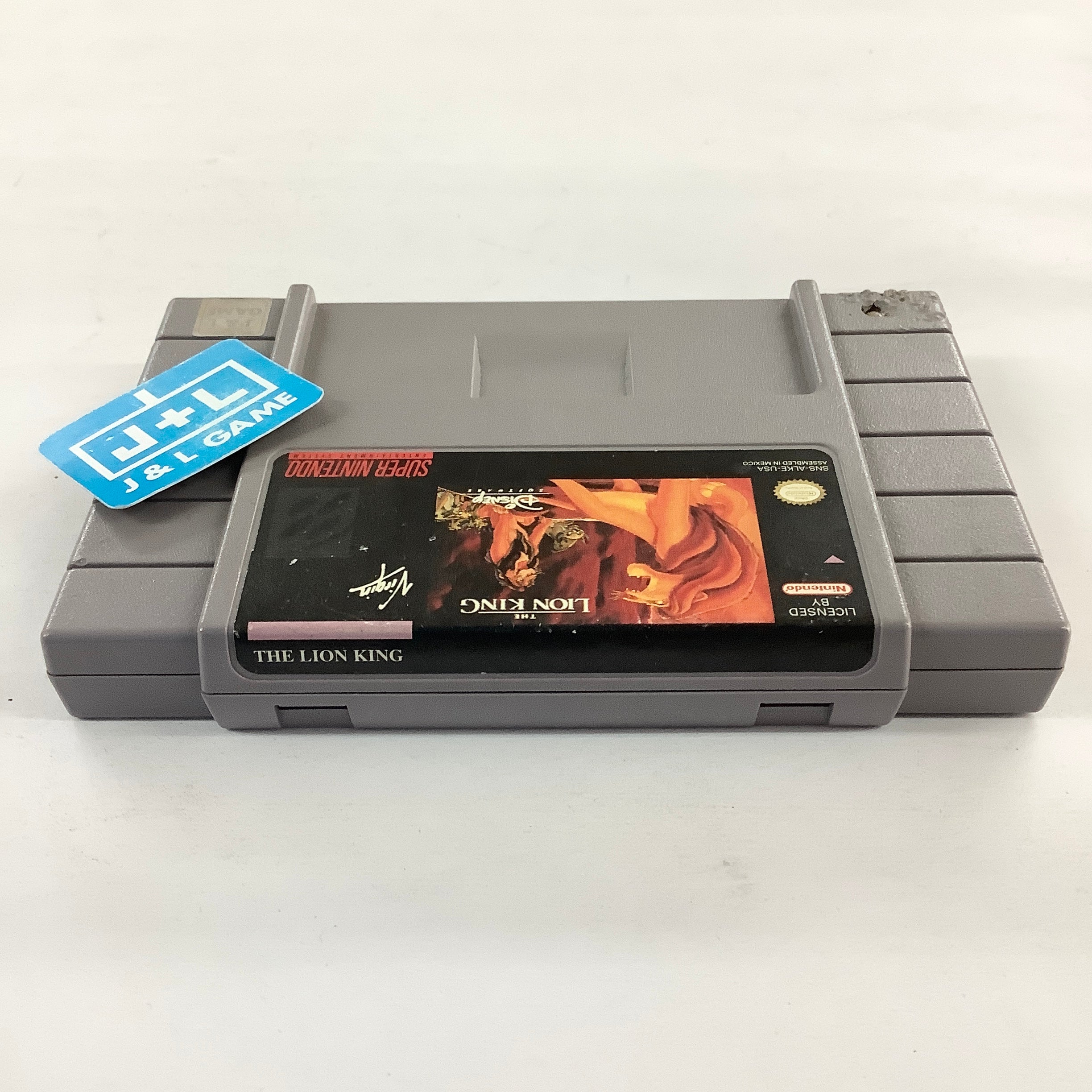 The Lion King - (SNES) Super Nintendo [Pre-Owned] Video Games Disney Interactive Studios   