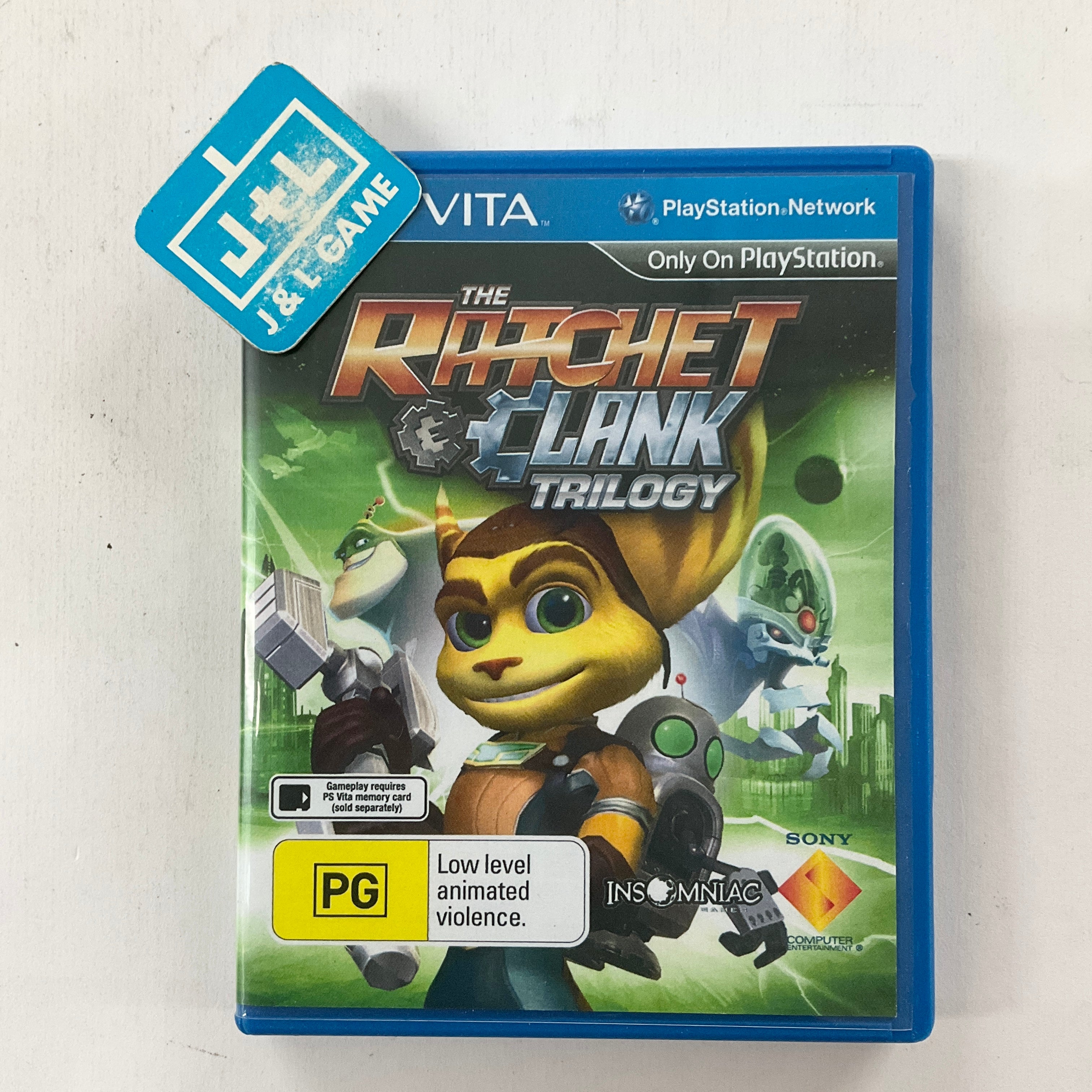 The Ratchet & Clank Trilogy - (PSV) Playstation Vita [Pre-Owned] (European Import) Video Games Sony   