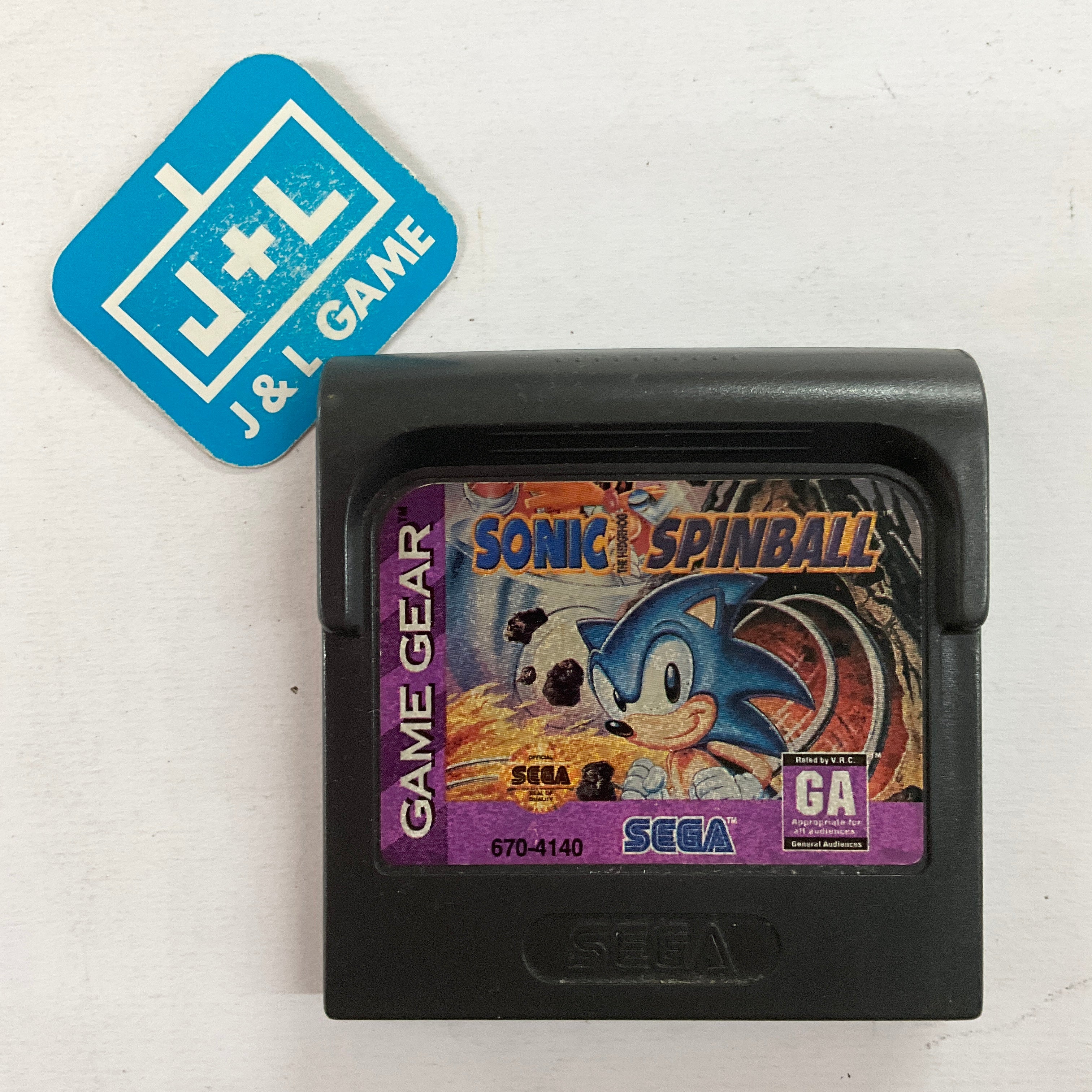 Sonic the Hedgehog Spinball (Majesco Re-release) - (SGG) SEGA GameGear [Pre-Owned] Video Games Majesco   