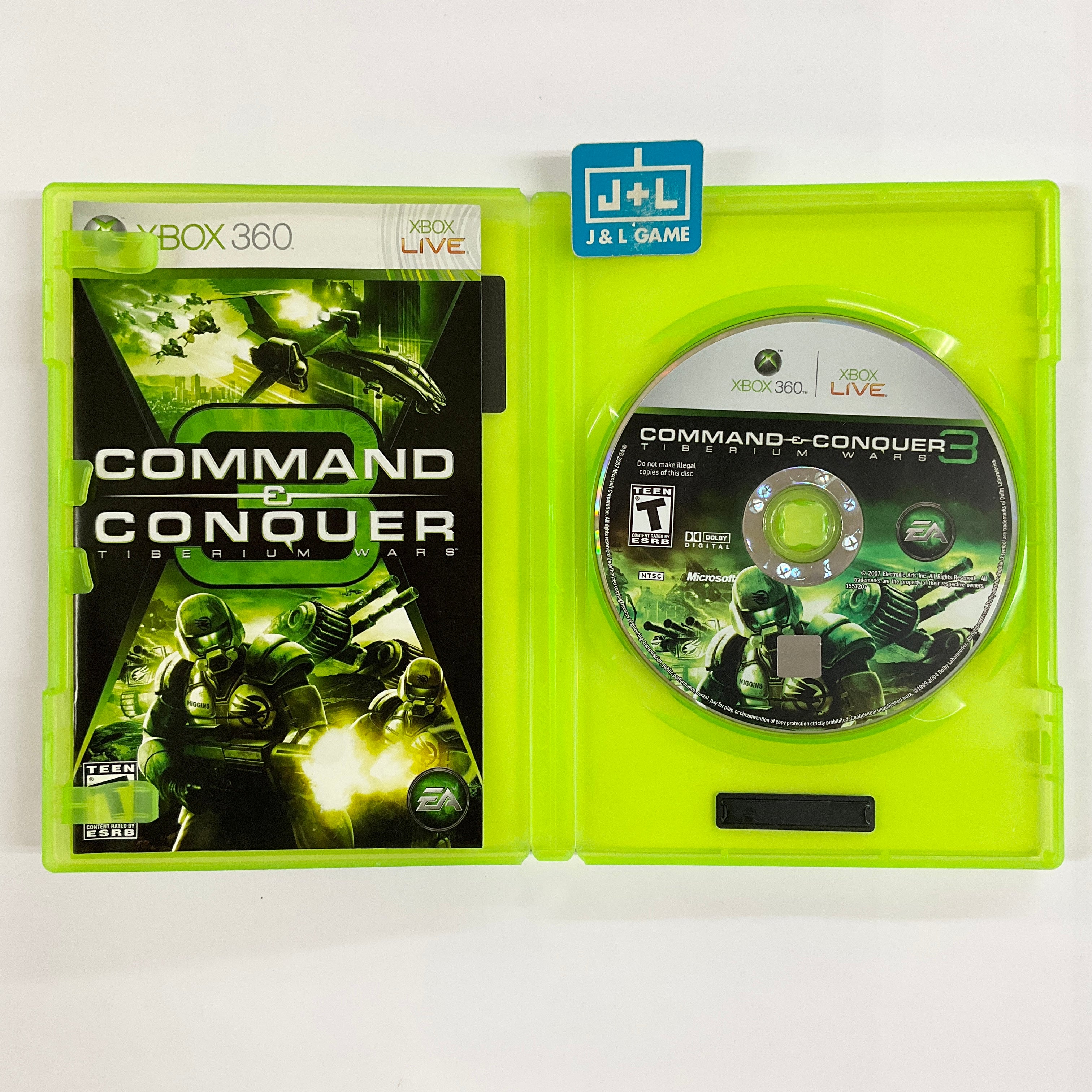 Command & Conquer 3: Tiberium Wars - Xbox 360 [Pre-Owned] Video Games EA Games   