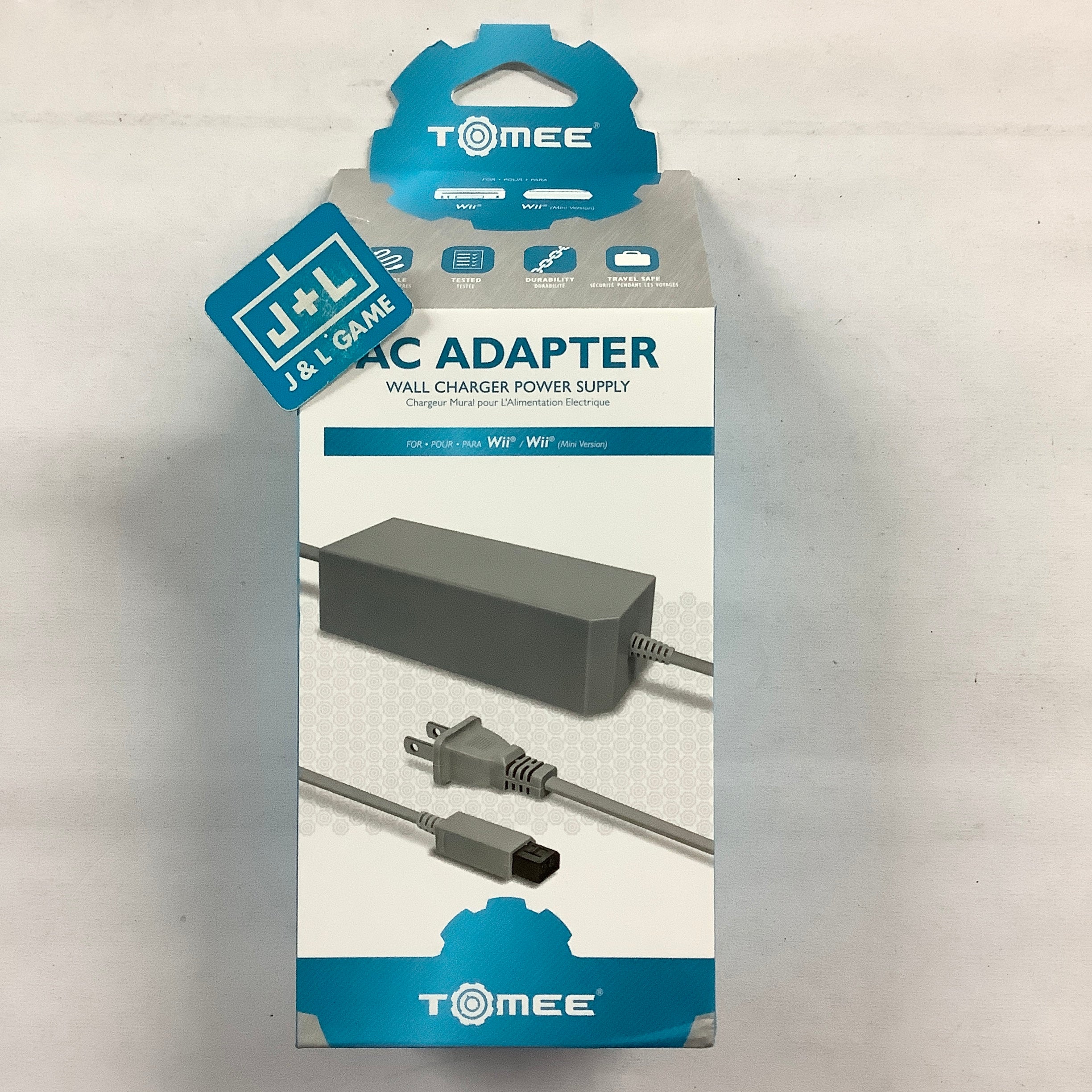 Tomee AC Adapter - Nintendo Wii Accessories Tomee   