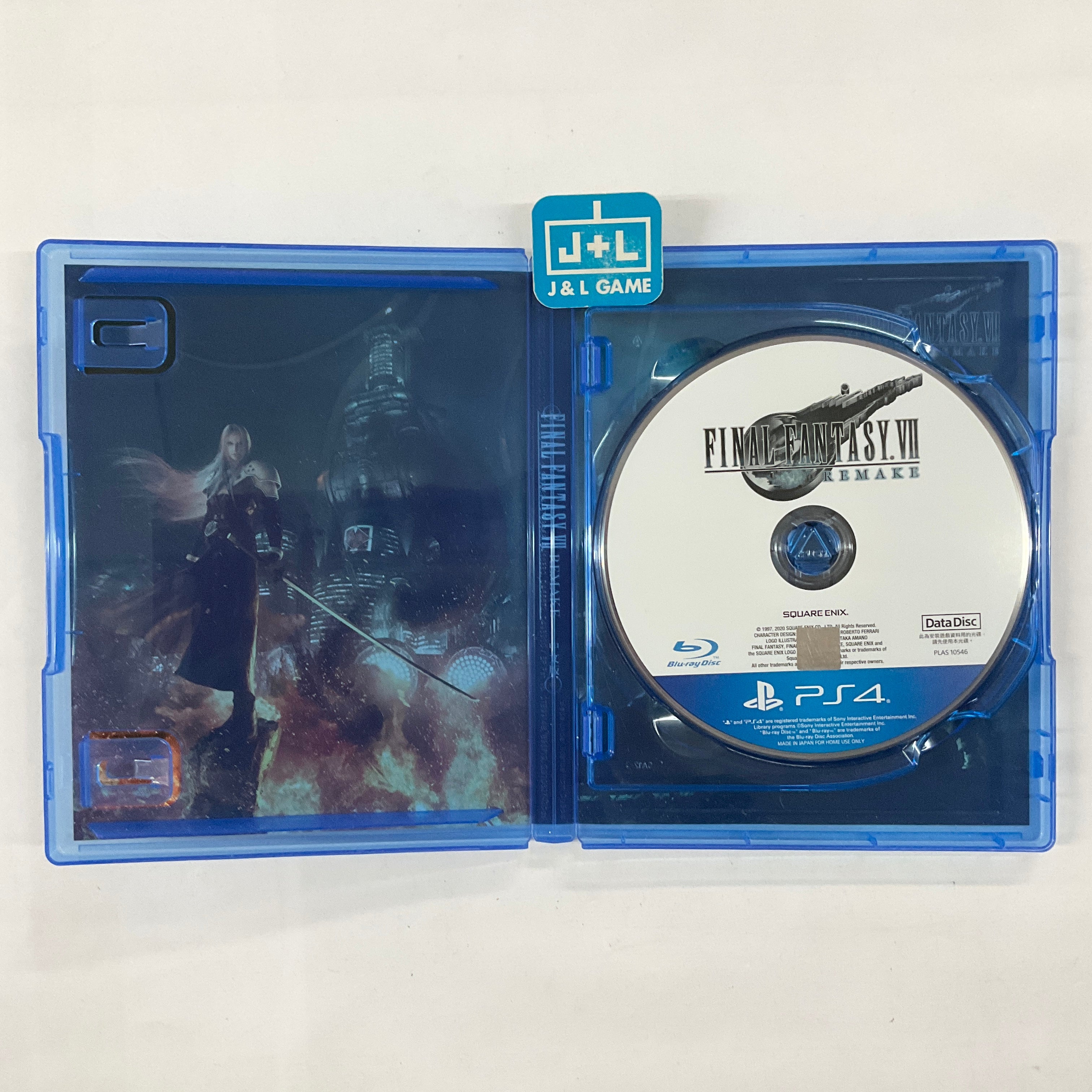 Final Fantasy VII: Remake - (PS4) PlayStation 4 [Pre-Owned] (Asia Import) Video Games Square Enix   