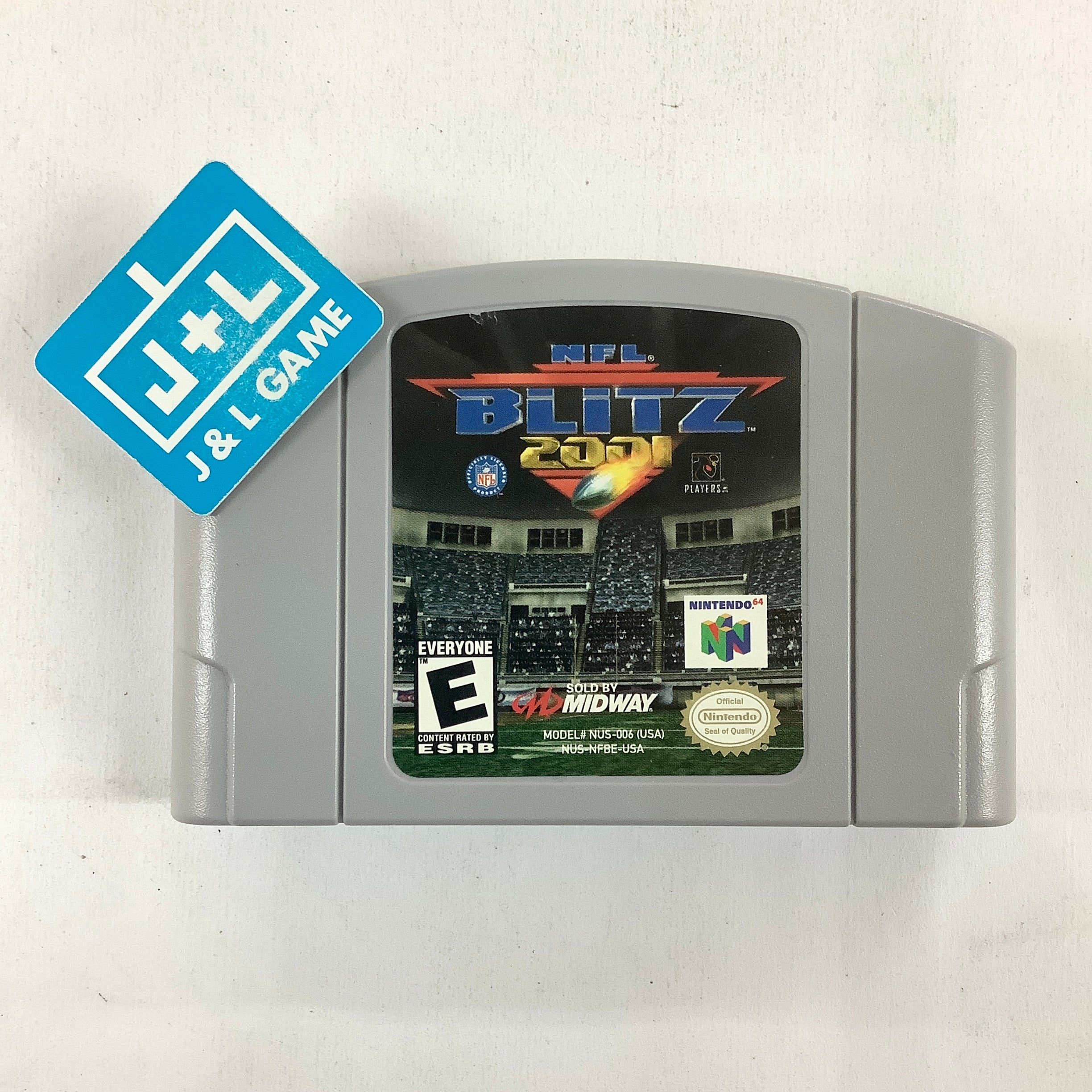 NFL Blitz 2001 - (N64) Nintendo 64 [Pre-Owned] Video Games Midway   