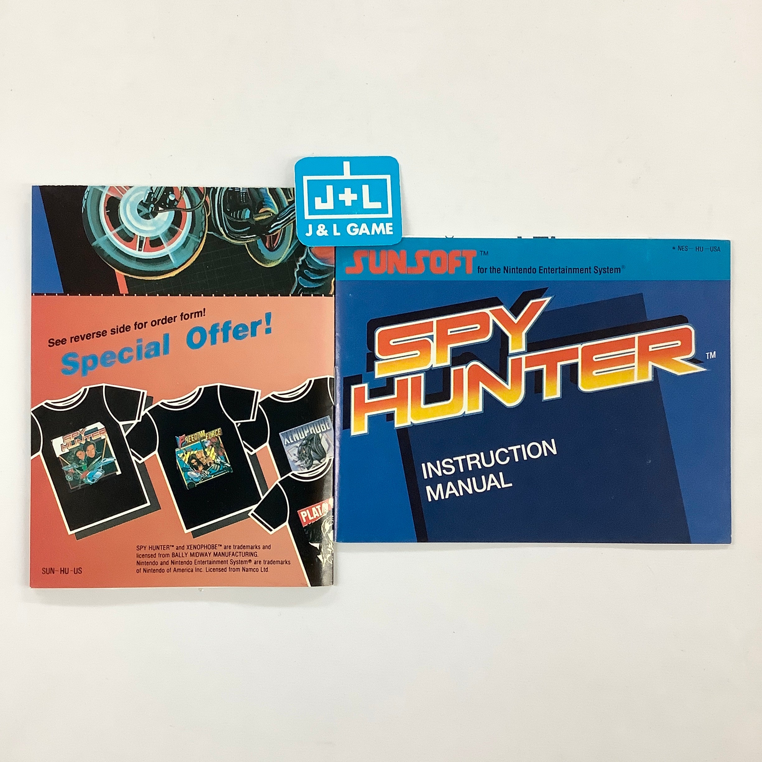 Spy Hunter - (NES) Nintendo Entertainment System [Pre-Owned] Video Games SunSoft   