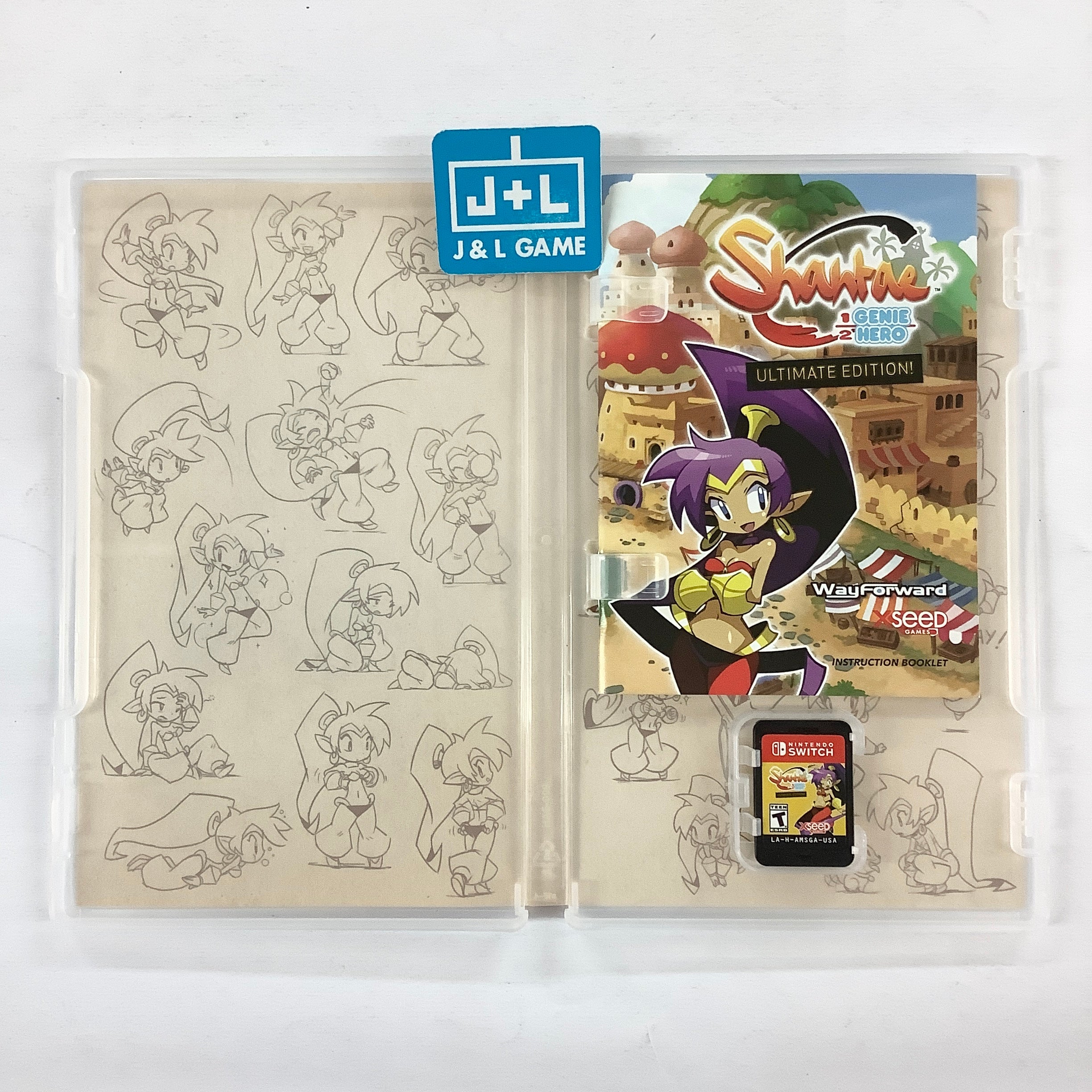 Shantae: Half-Genie Hero Ultimate Edition - (NSW) Nintendo Switch [Pre-Owned] Video Games XSEED Games   