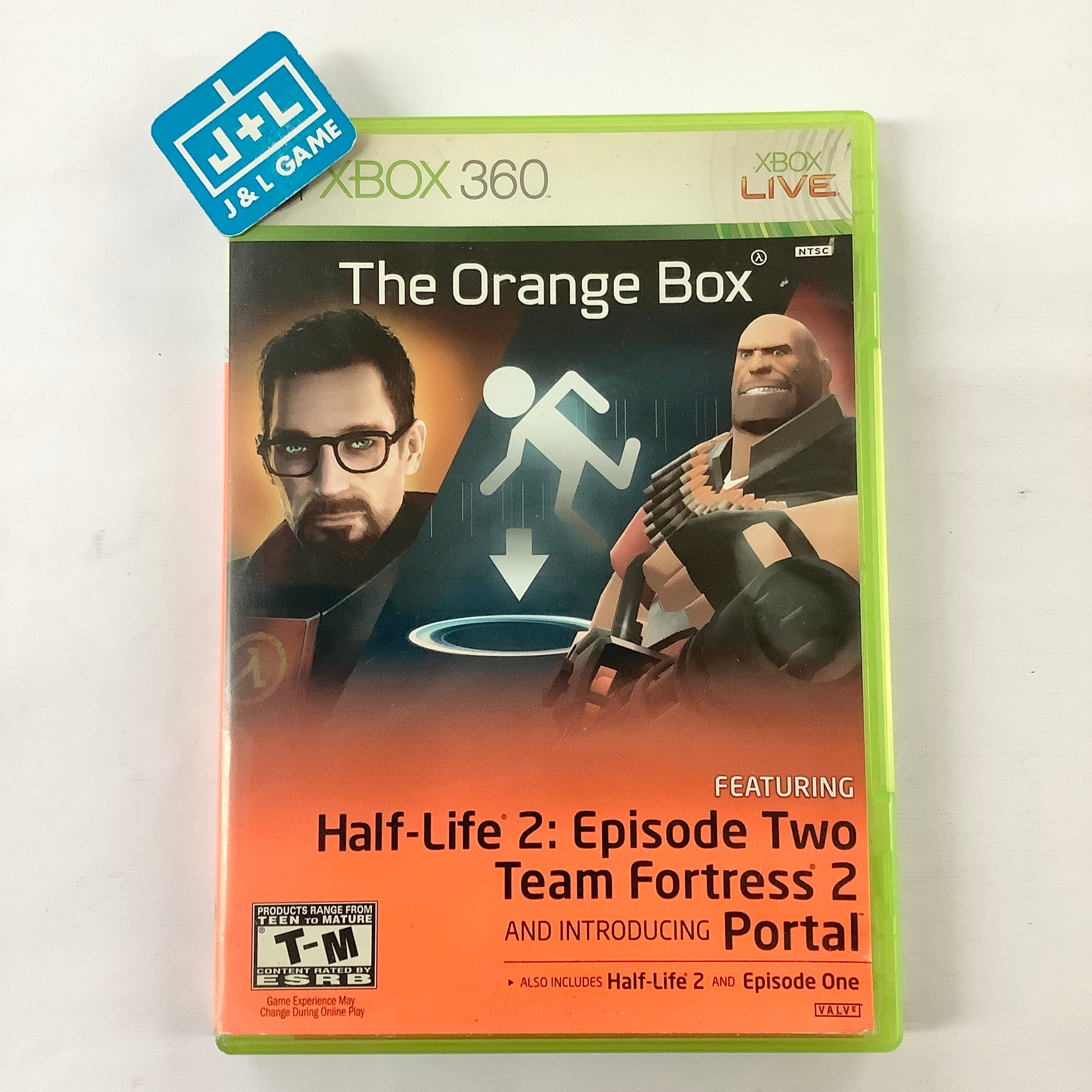 The Orange Box - Xbox 360 [Pre-Owned] Video Games EA Games   