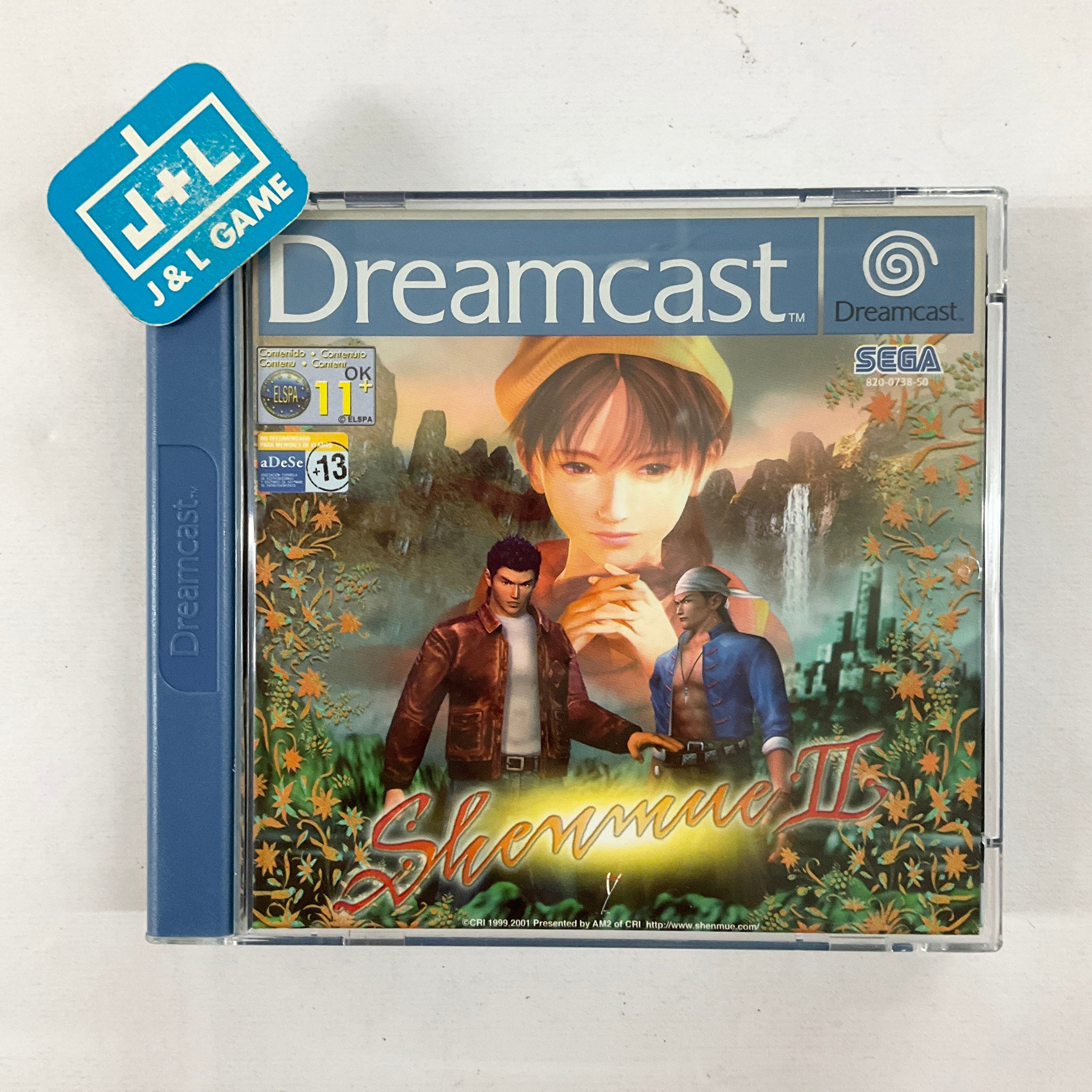 Shenmue II - (DC) Dreamcast [Pre-Owned] (European Import) Video Games Dreamcast Import   