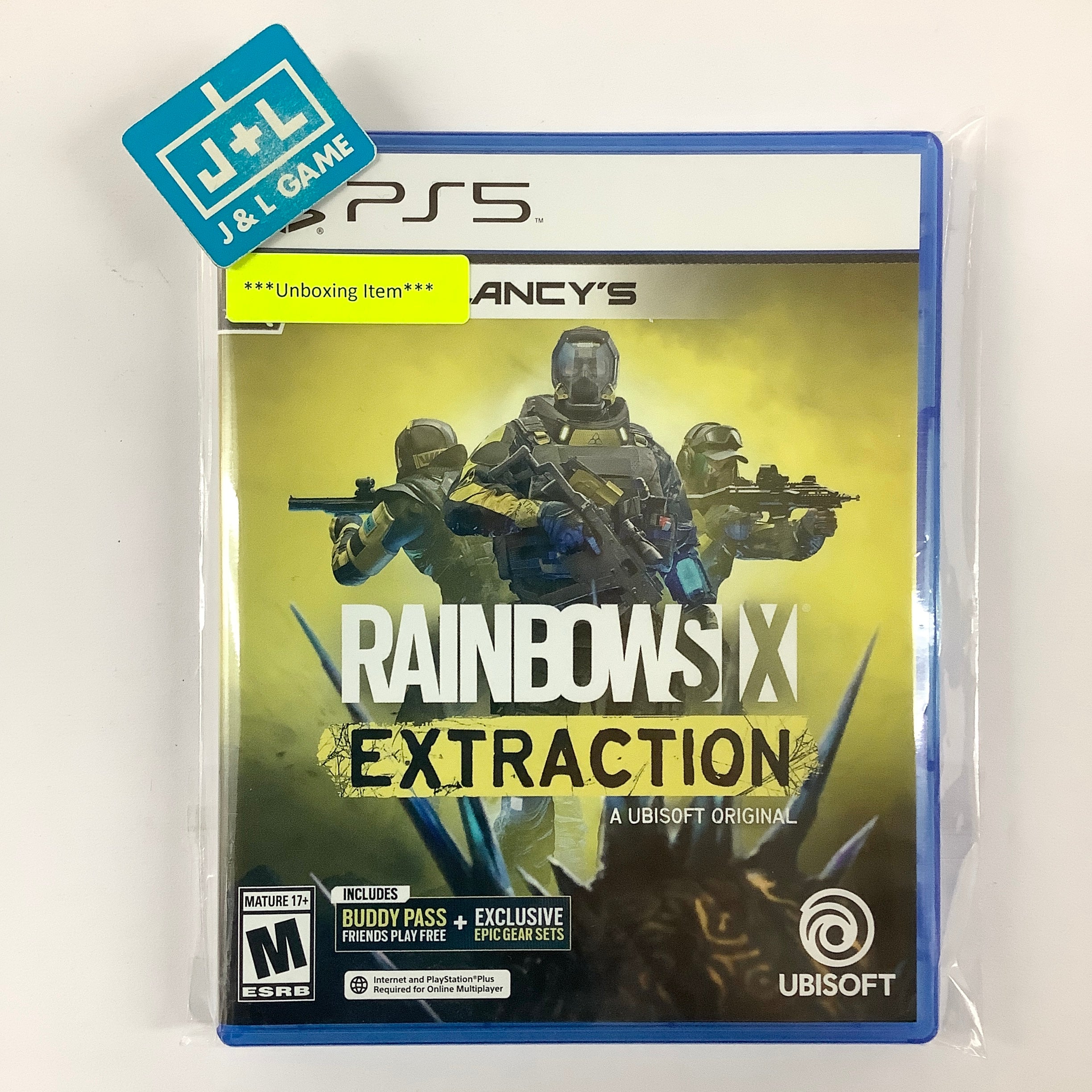 Tom Clancy's Rainbow Six Extraction - (PS5) PlayStation 5 [UNBOXING] Video Games Ubisoft   