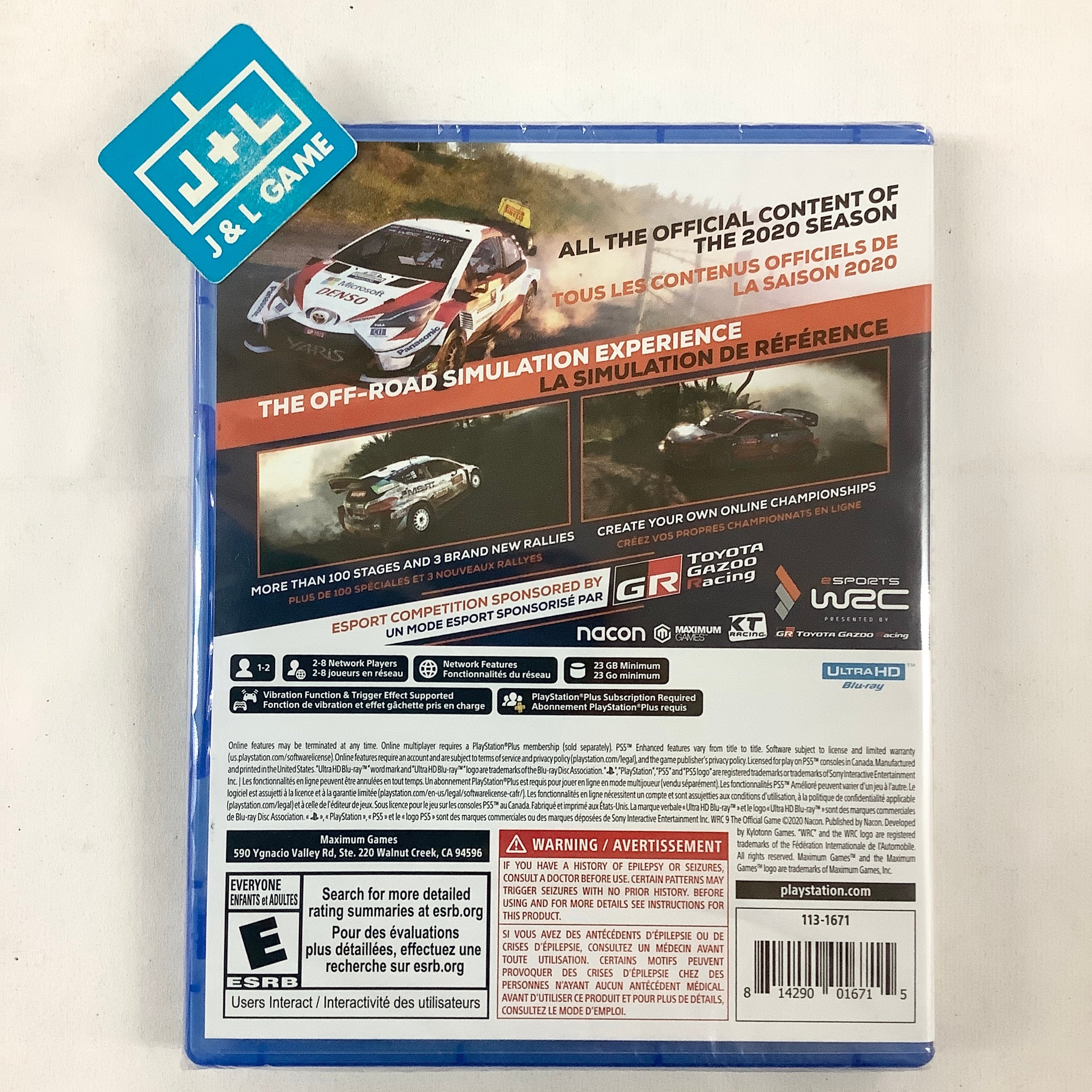 WRC 9 - (PS5) PlayStation 5 Video Games Maximum Games   