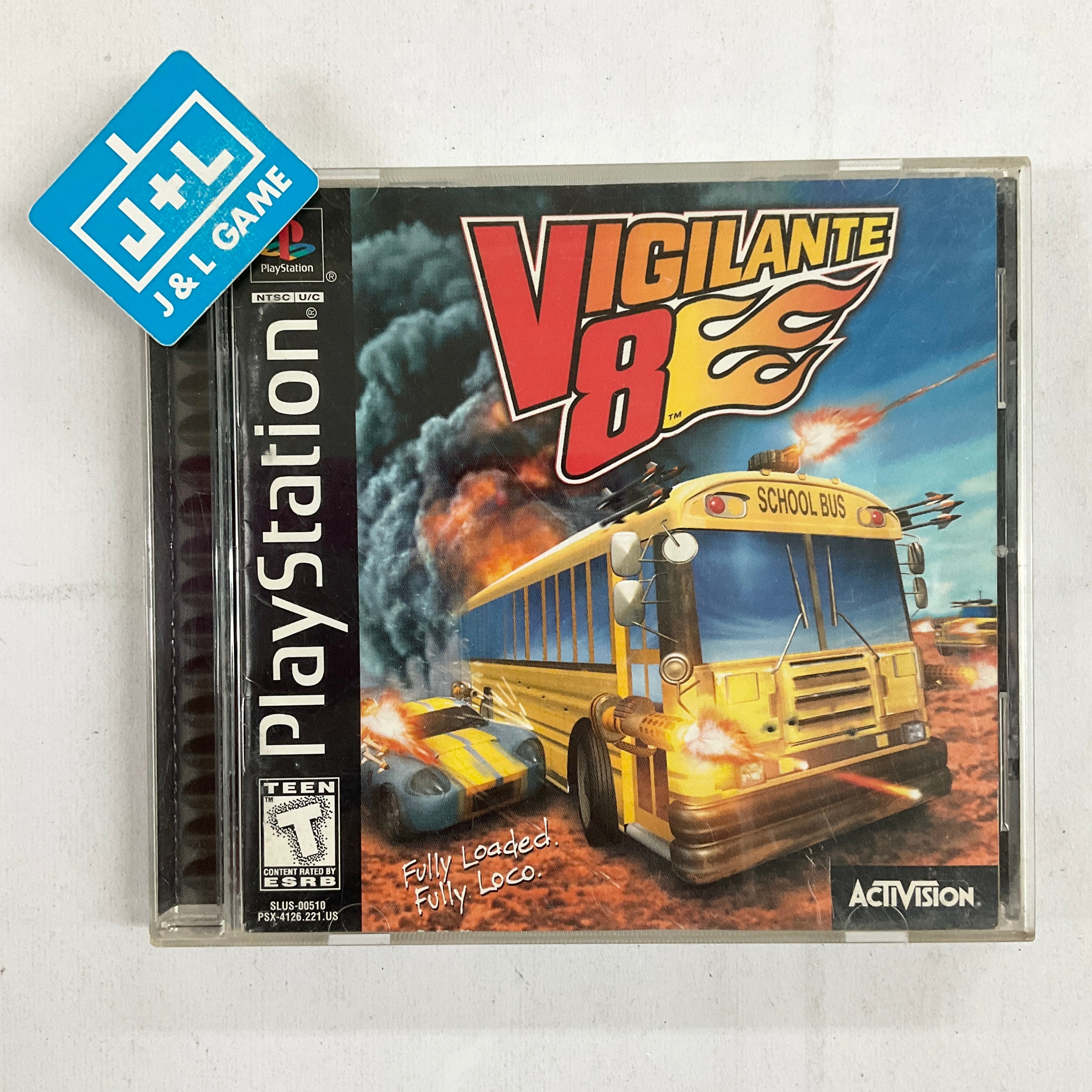 Vigilante 8 - (PS1) Playstation 1 [Pre-Owned] Video Games Activision Inc.   