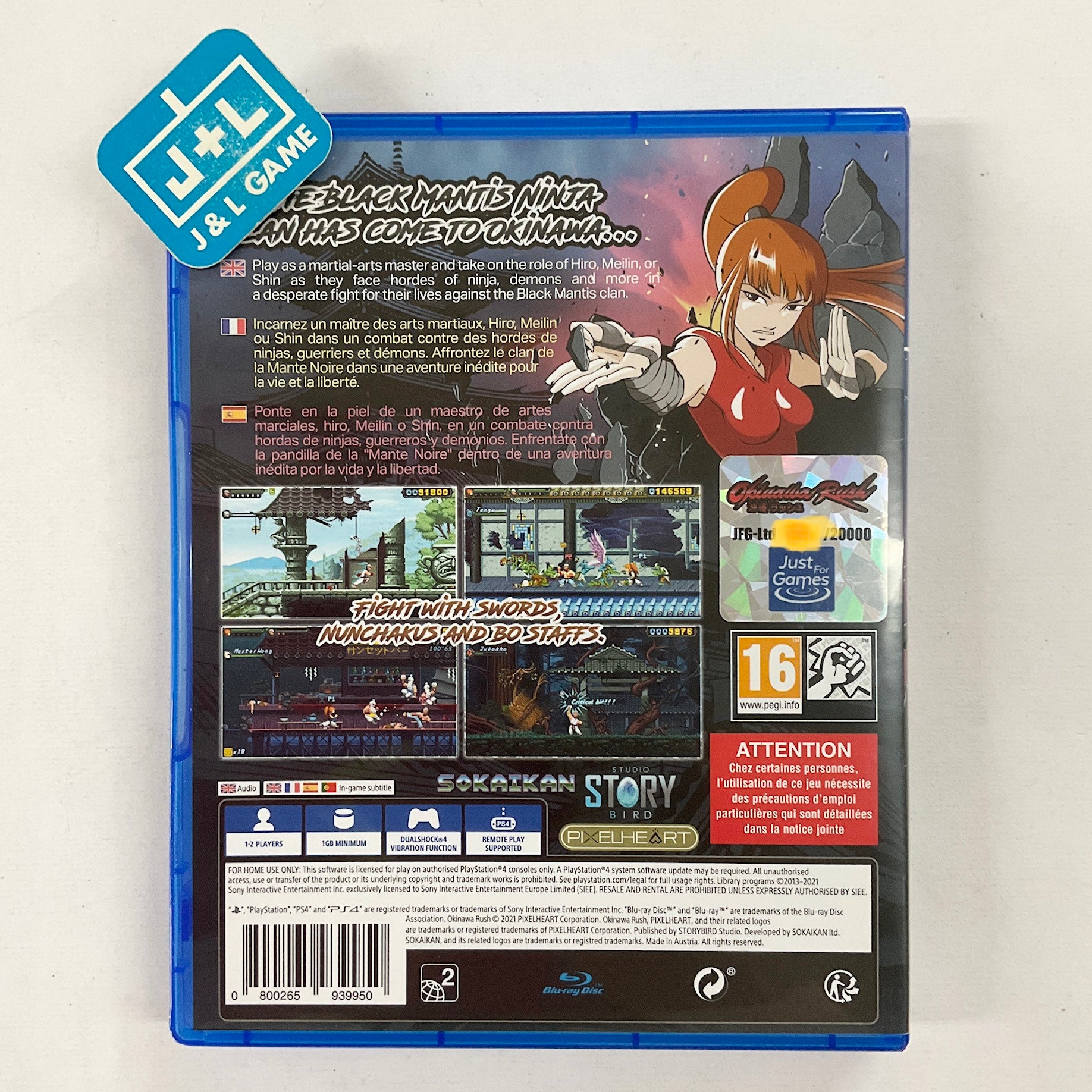 Okinawa Rush - (PS4) Playstation 4 [Pre-Owned] (European Import) Video Games Merge Games   