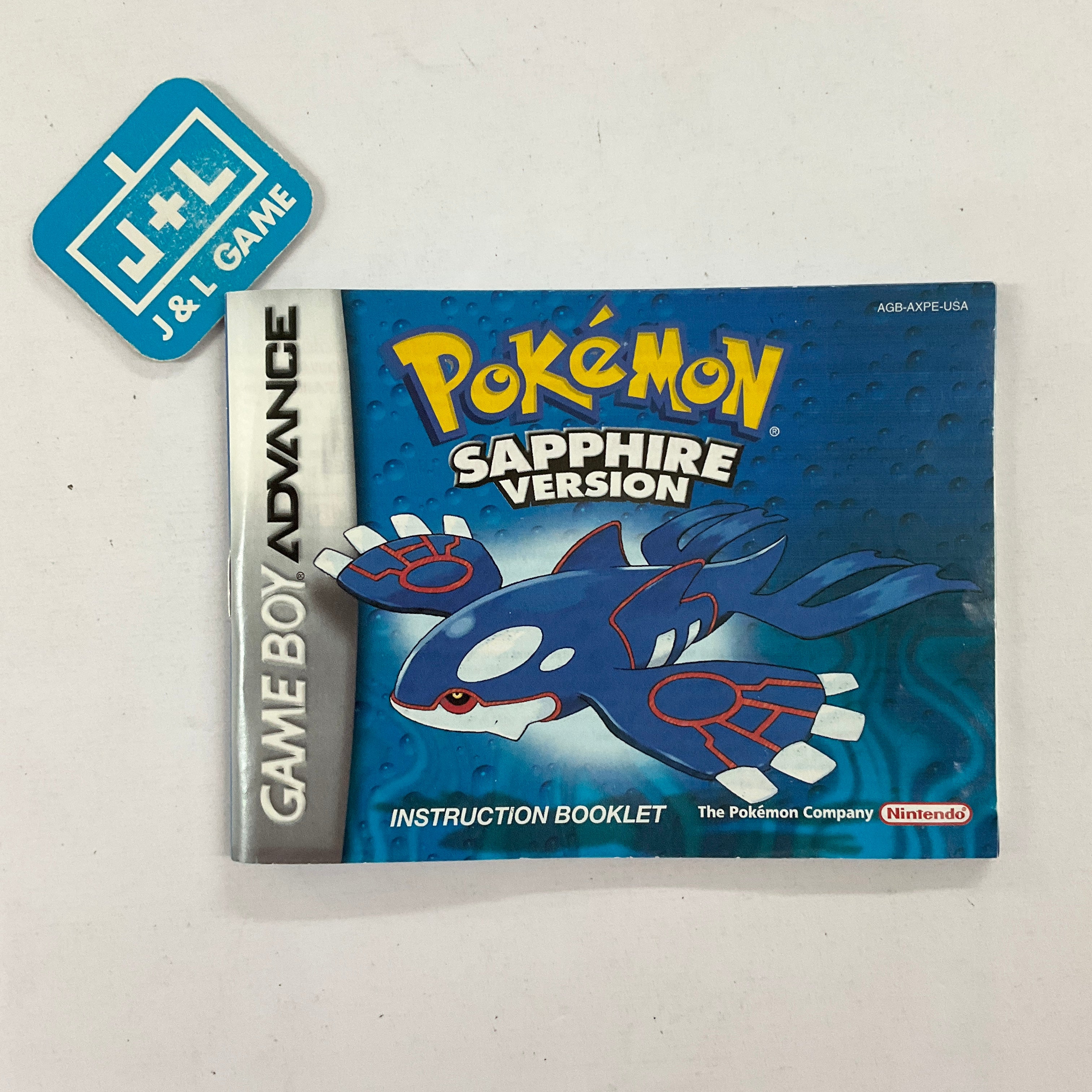 Pokemon Sapphire Version - (GBA) Game Boy Advance [Pre-Owned] Video Games Nintendo   