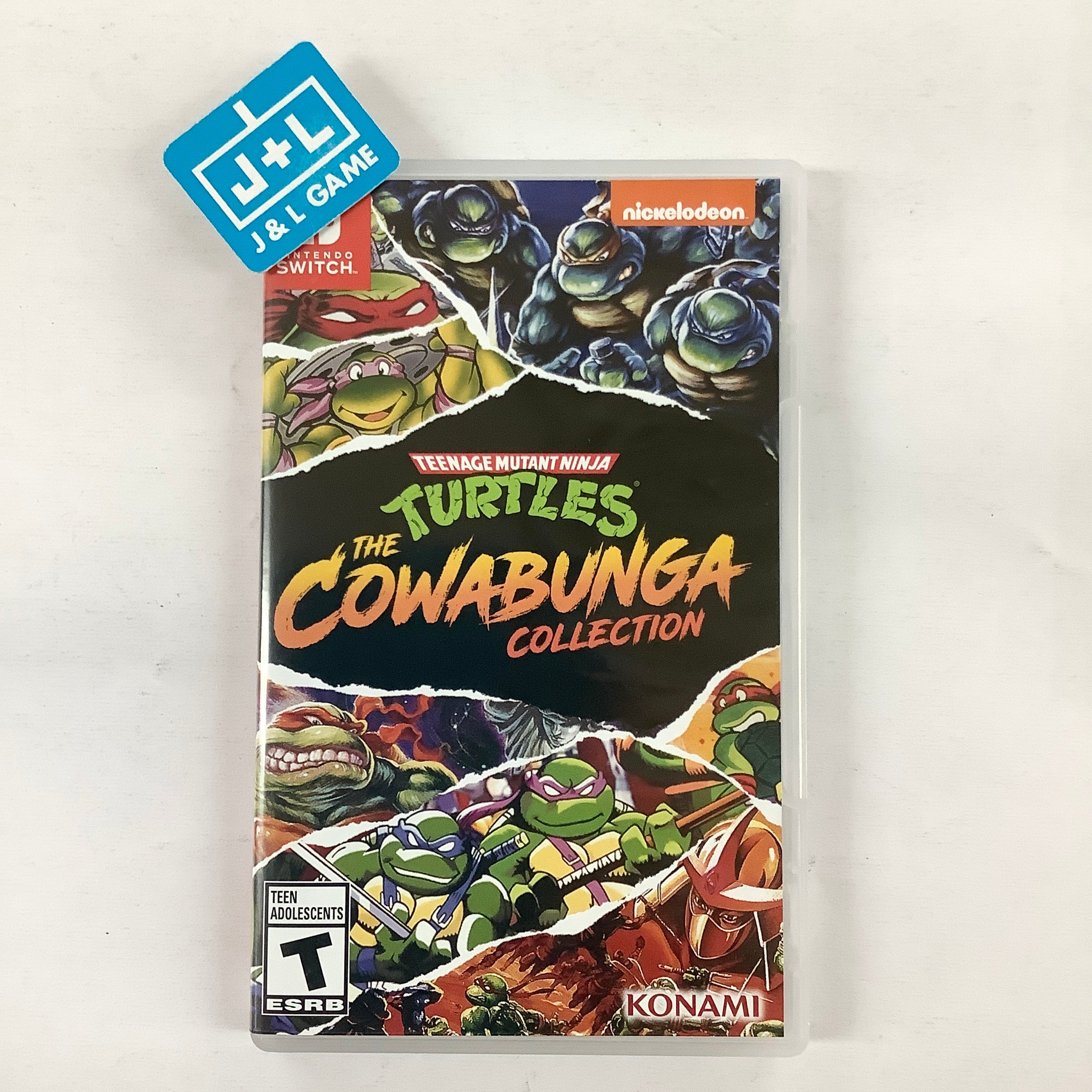 Teenage Mutant Ninja Turtles: The Cowabunga Collection - (NSW) Nintendo Switch [Pre-Owned] Video Games Konami   