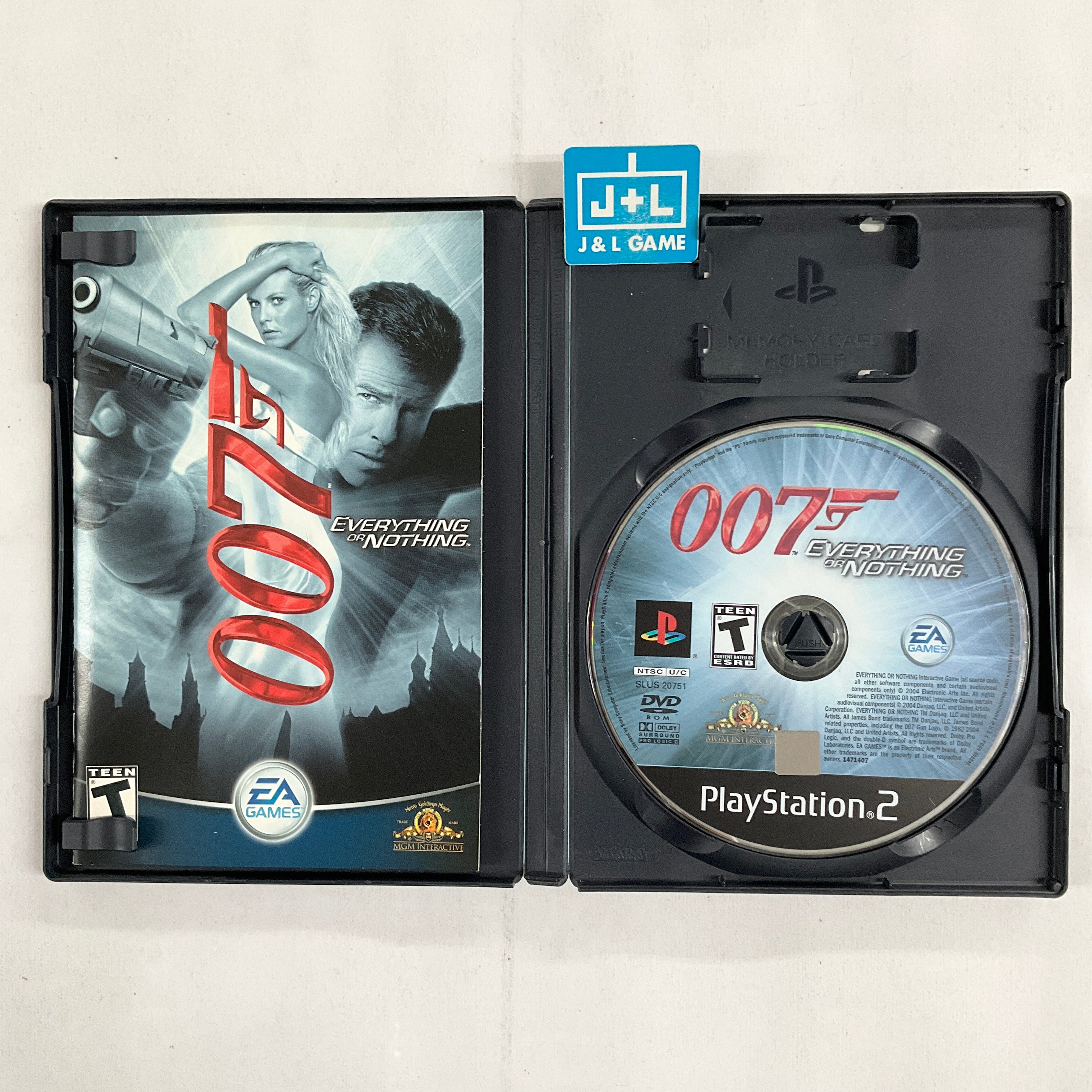 James Bond 007: Everything or Nothing - (PS2) PlayStation 2 [Pre-Owned] Video Games EA Games   