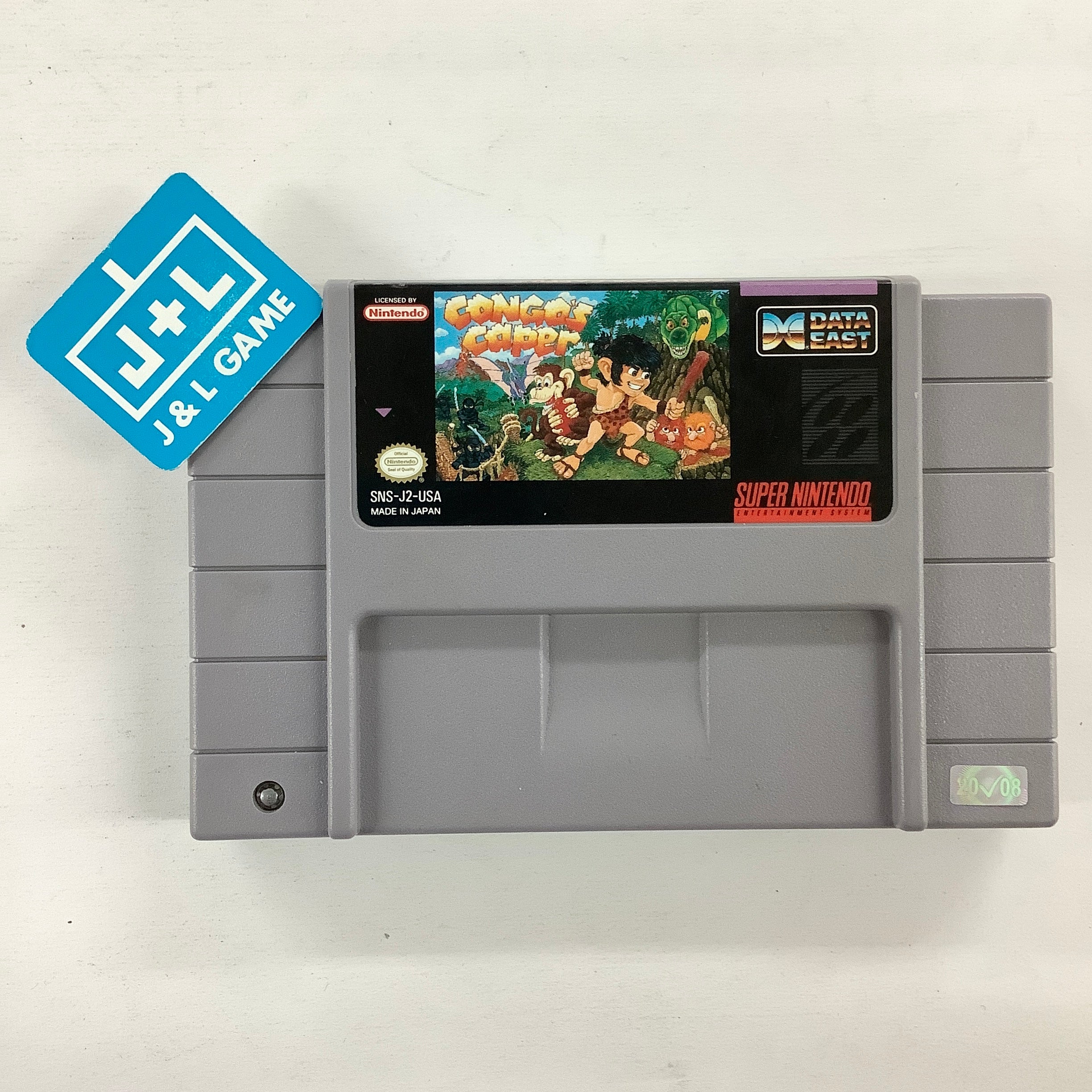 Congo's Caper - (SNES) Super Nintendo [Pre-Owned] Video Games Data East USA   