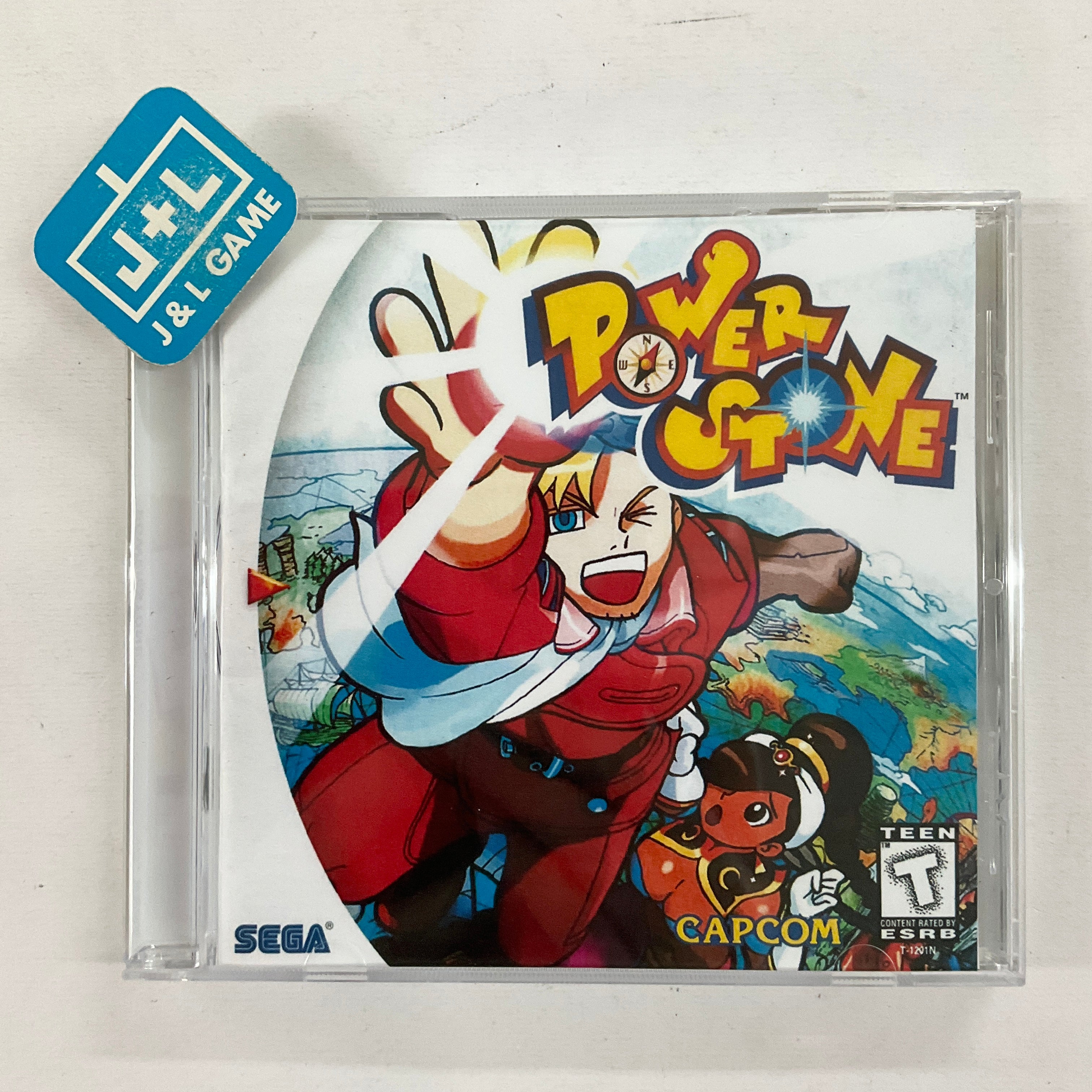 Power Stone - (DC) SEGA Dreamcast [Pre-Owned] Video Games Capcom   