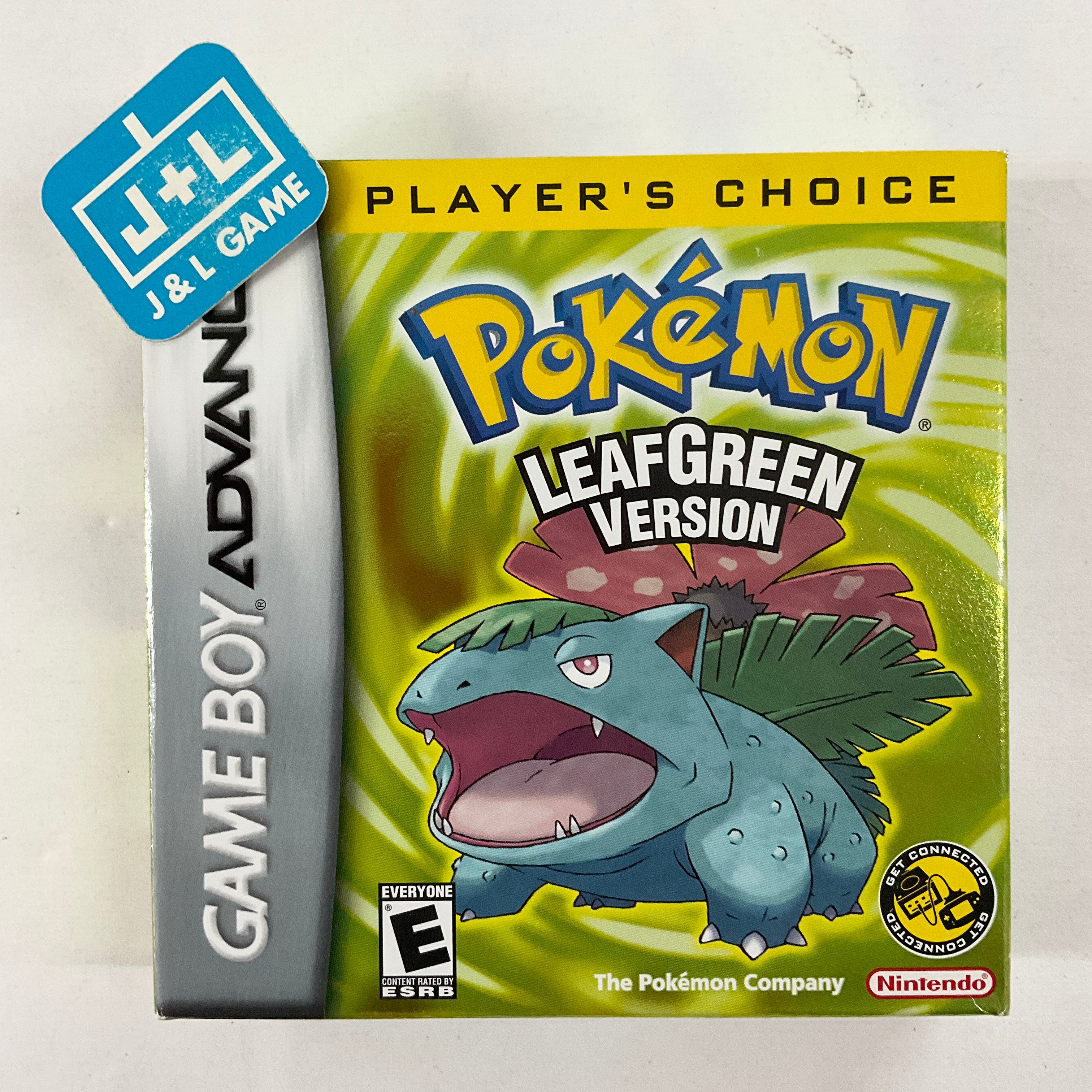 Pokemon LeafGreen Version (Player's Choice) - (GBA) Game Boy Advance [Pre-Owned] Video Games Nintendo   