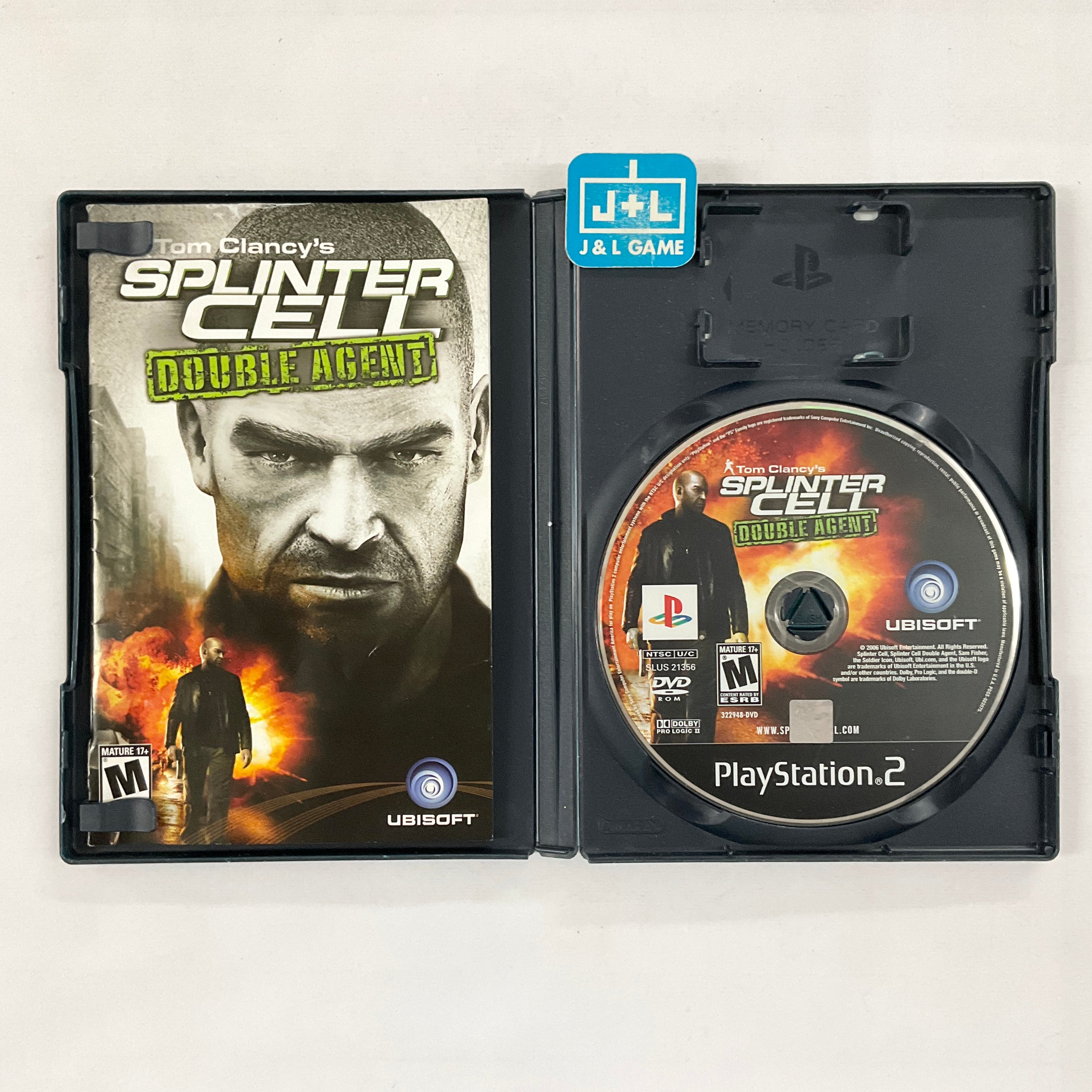 Tom Clancy's Splinter Cell Double Agent - (PS2) PlayStation 2 [Pre-Owned] Video Games Ubisoft   