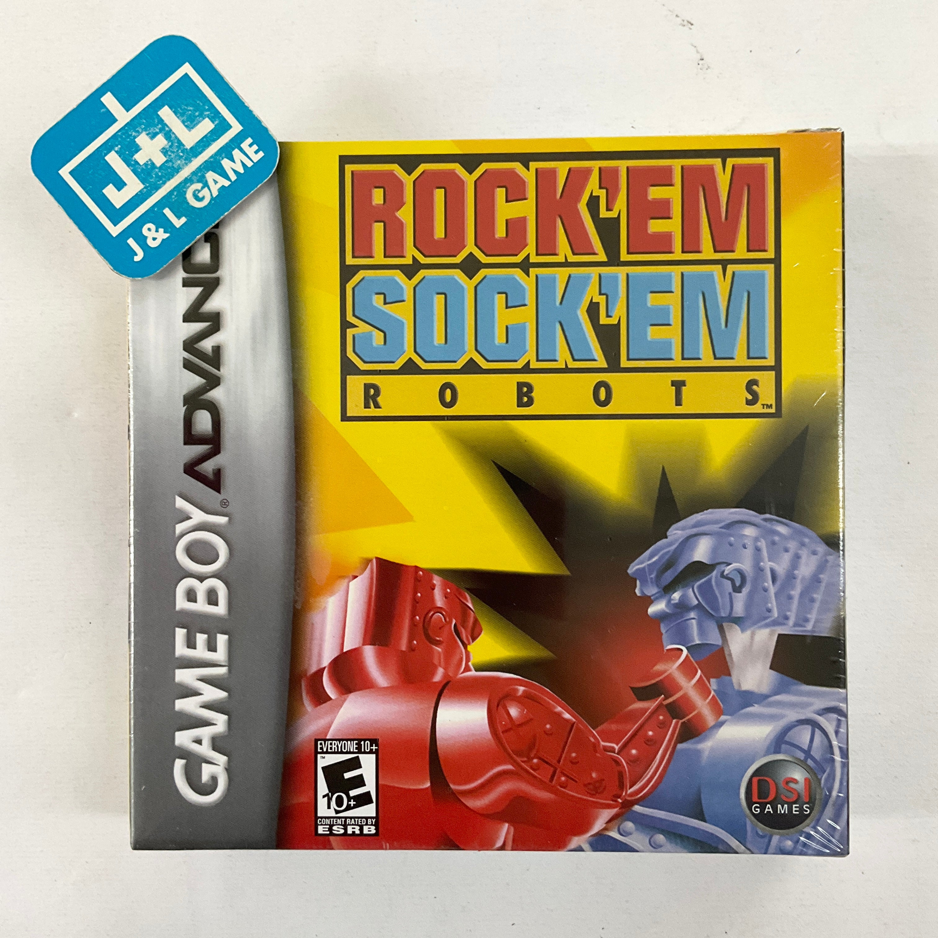 Rock 'Em Sock 'Em Robots - (GBA) Game Boy Advance Video Games DSI Games   