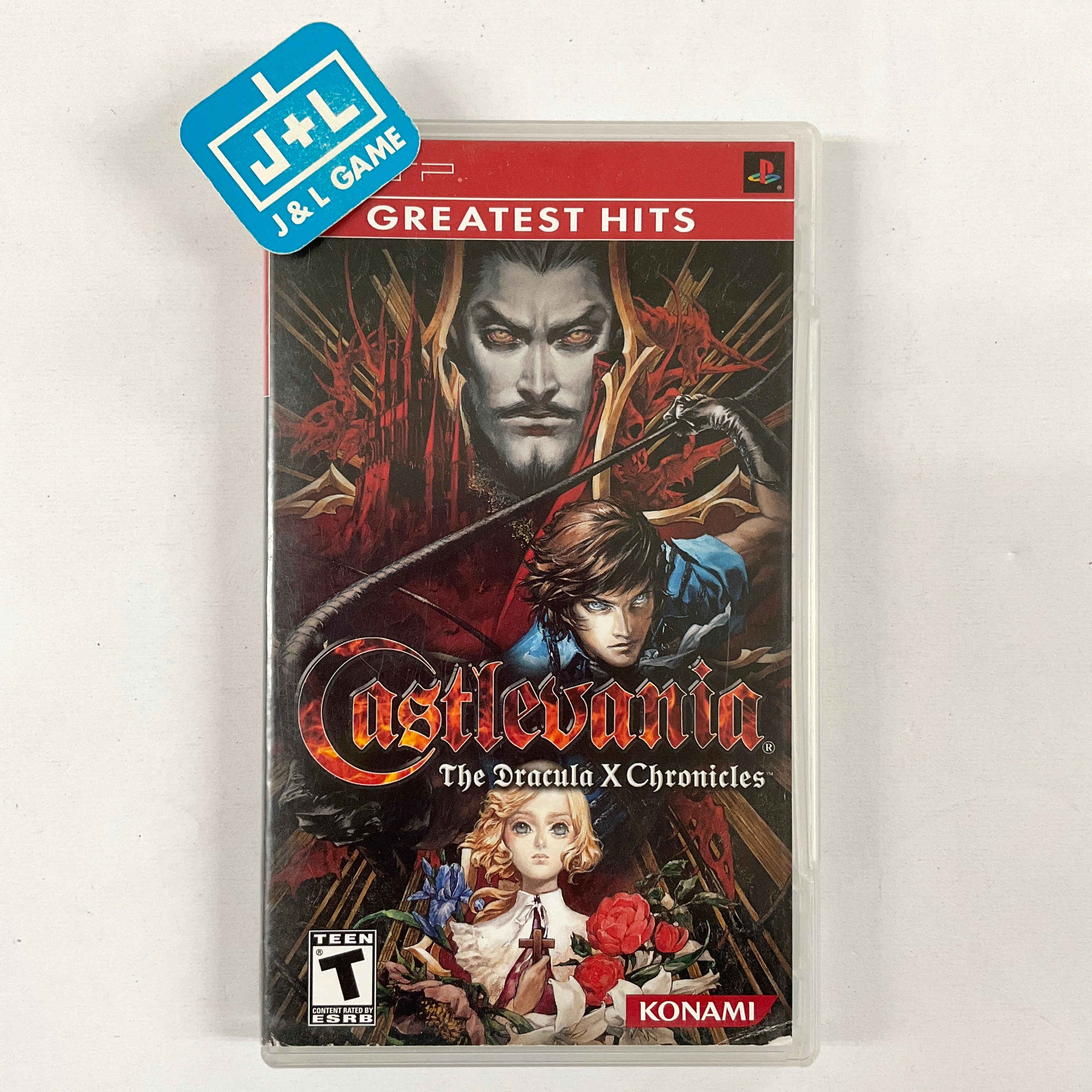 Castlevania: The Dracula X Chronicles (Greatest Hits) - SONY PSP [Pre-Owned] Video Games Konami   