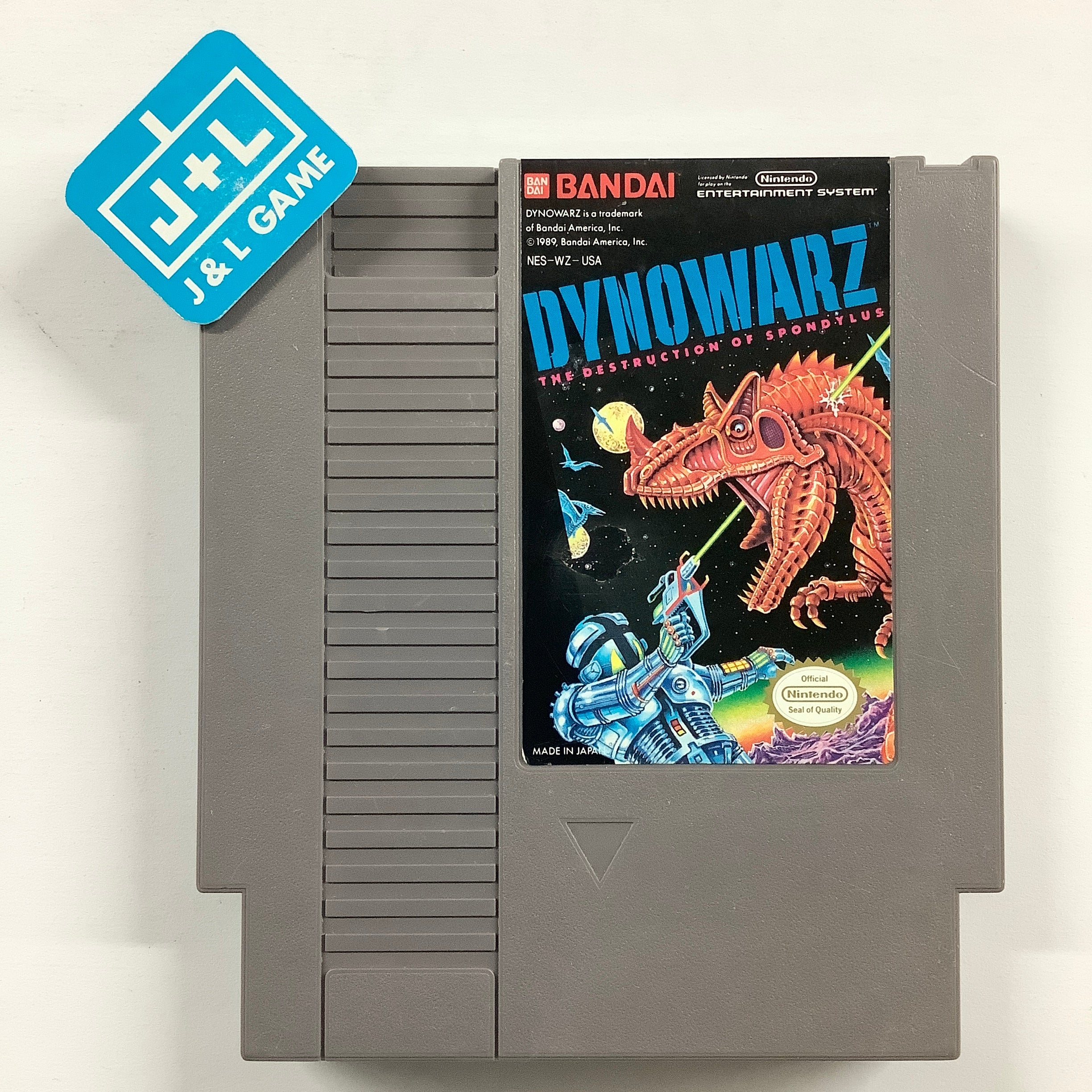 Dynowarz: The Destruction of Spondylus - (NES) Nintendo Entertainment System [Pre-Owned] Video Games Bandai America Inc.   