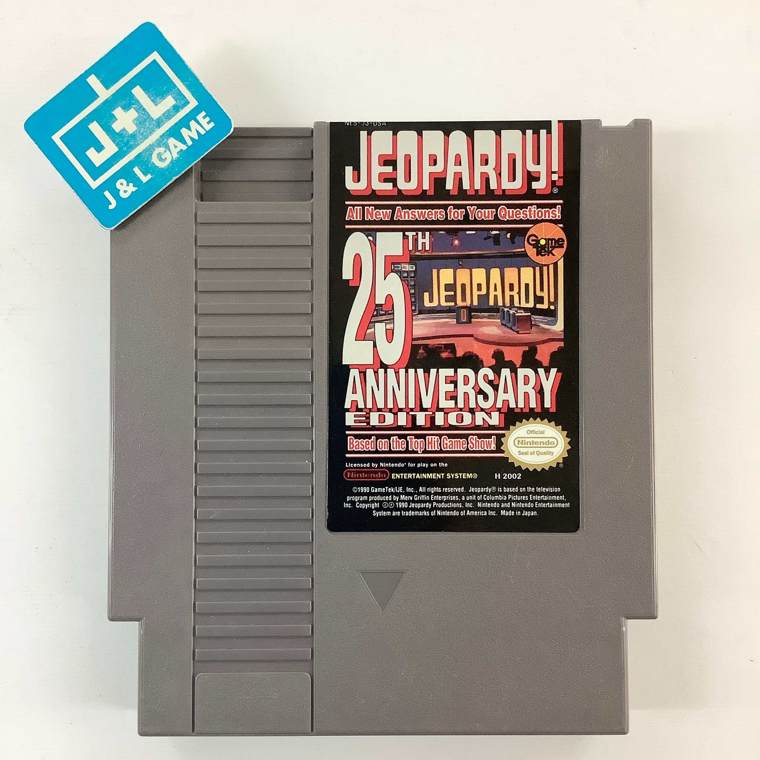 Jeopardy! 25th Anniversary Edition - (NES) Nintendo Entertainment System [Pre-Owned] Video Games GameTek   