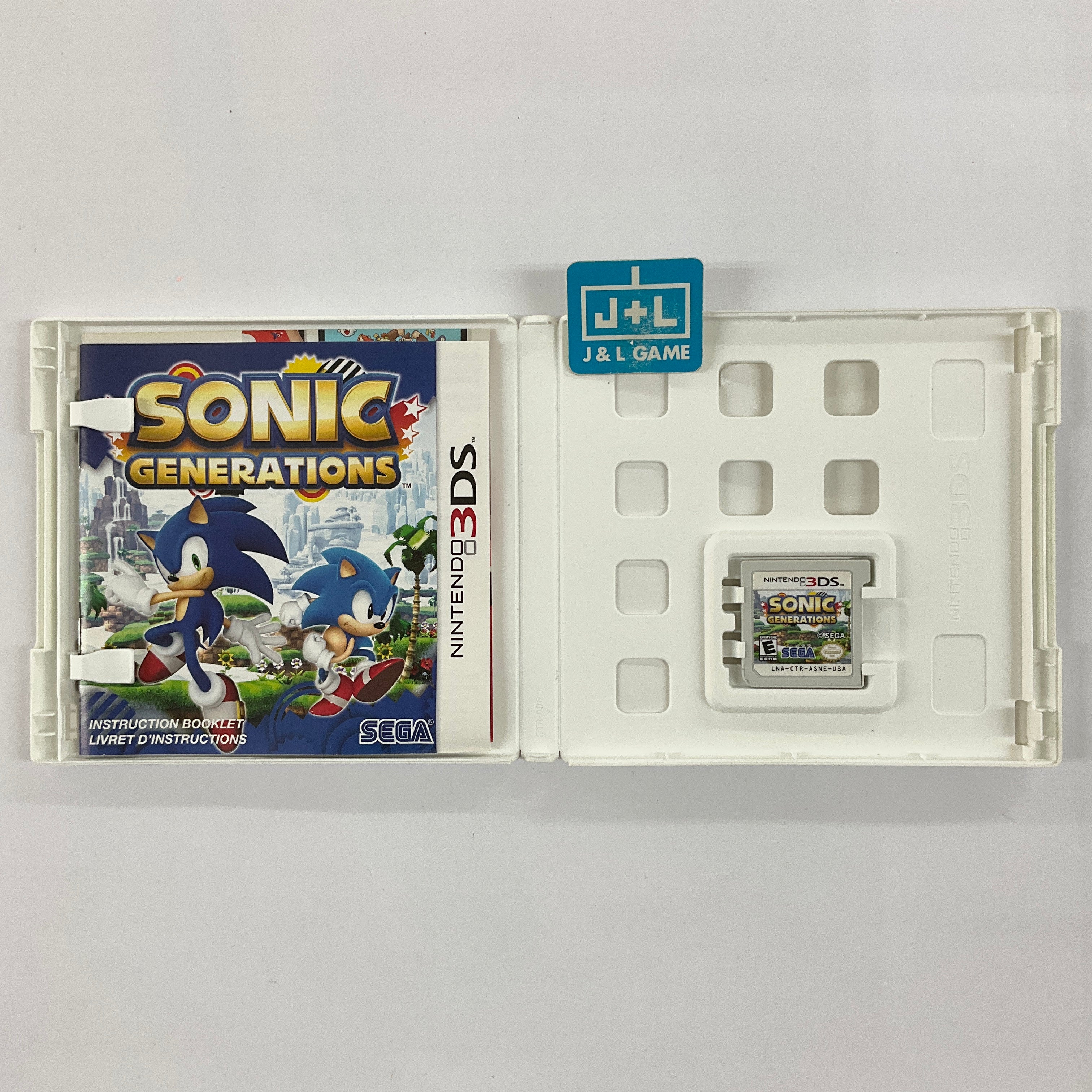 Sonic Generations - Nintendo 3DS [Pre-Owned] Video Games Sega   