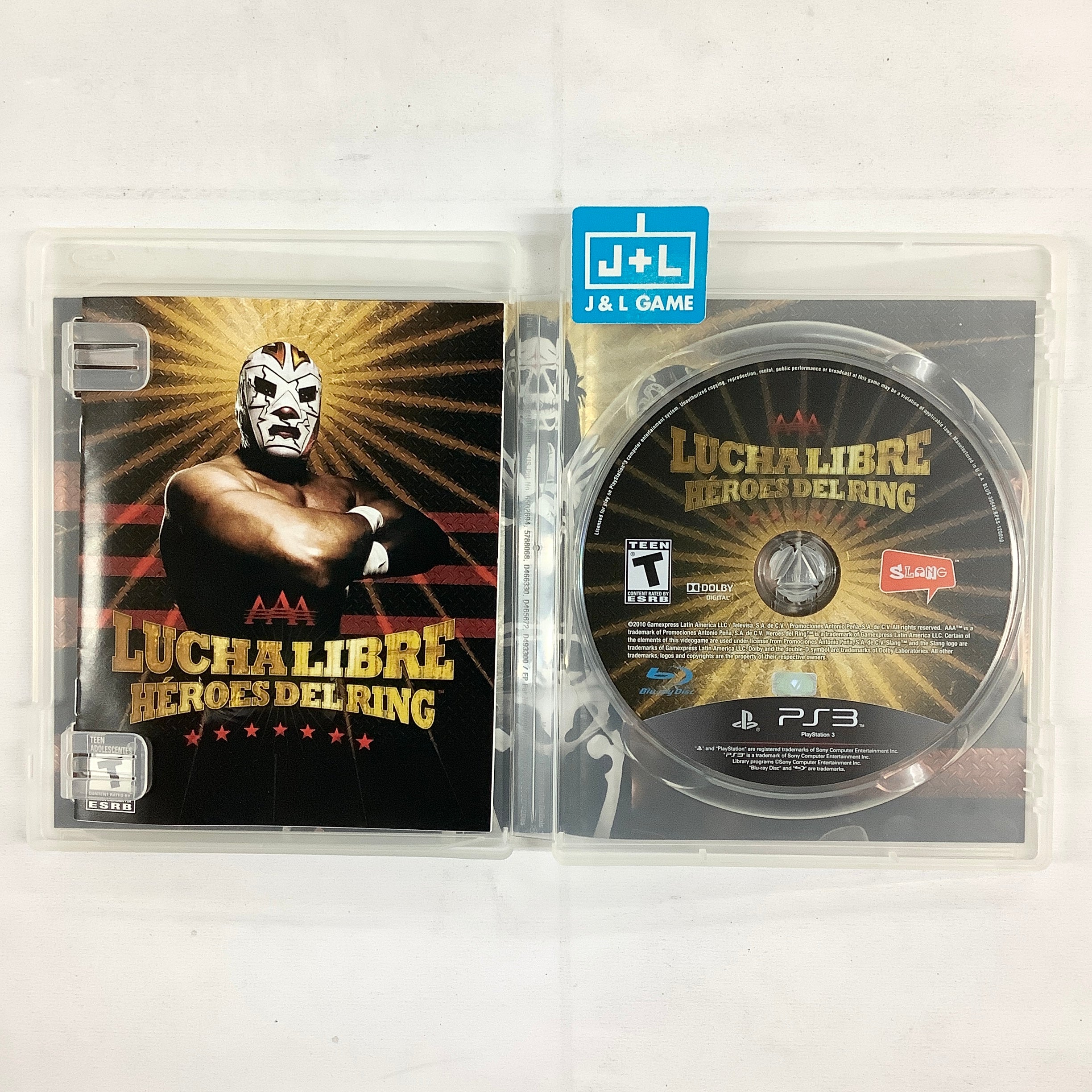 Lucha Libre AAA Heroes del Ring - (PS3) PlayStation 3 [Pre-Owned] Video Games Konami   