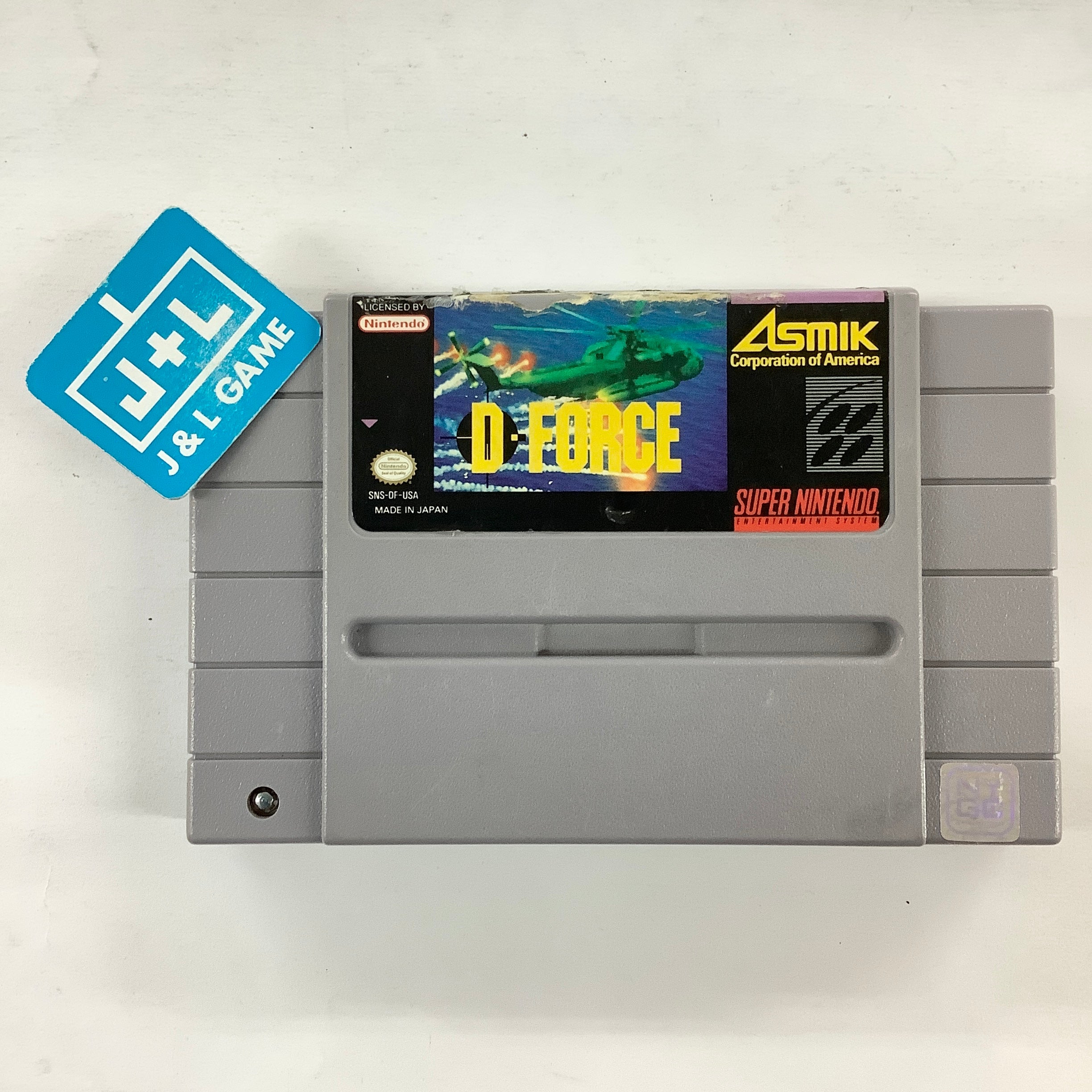 D-Force - (SNES) Super Nintendo [Pre-Owned] Video Games Asmik Corporation of America   