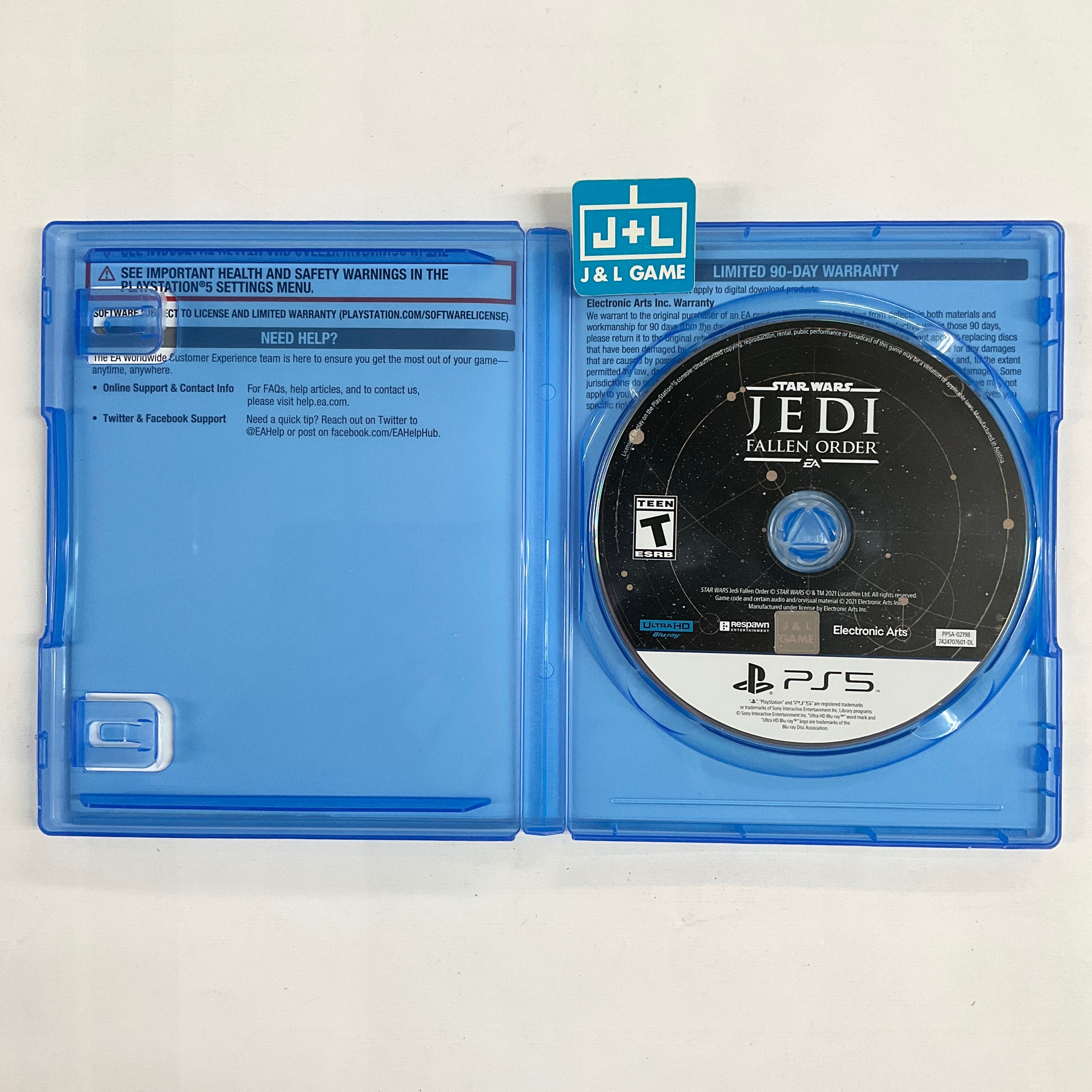 Star Wars Jedi: Fallen Order - (PS5) PlayStation 5 [Pre-Owned] Video Games Electronic Arts   